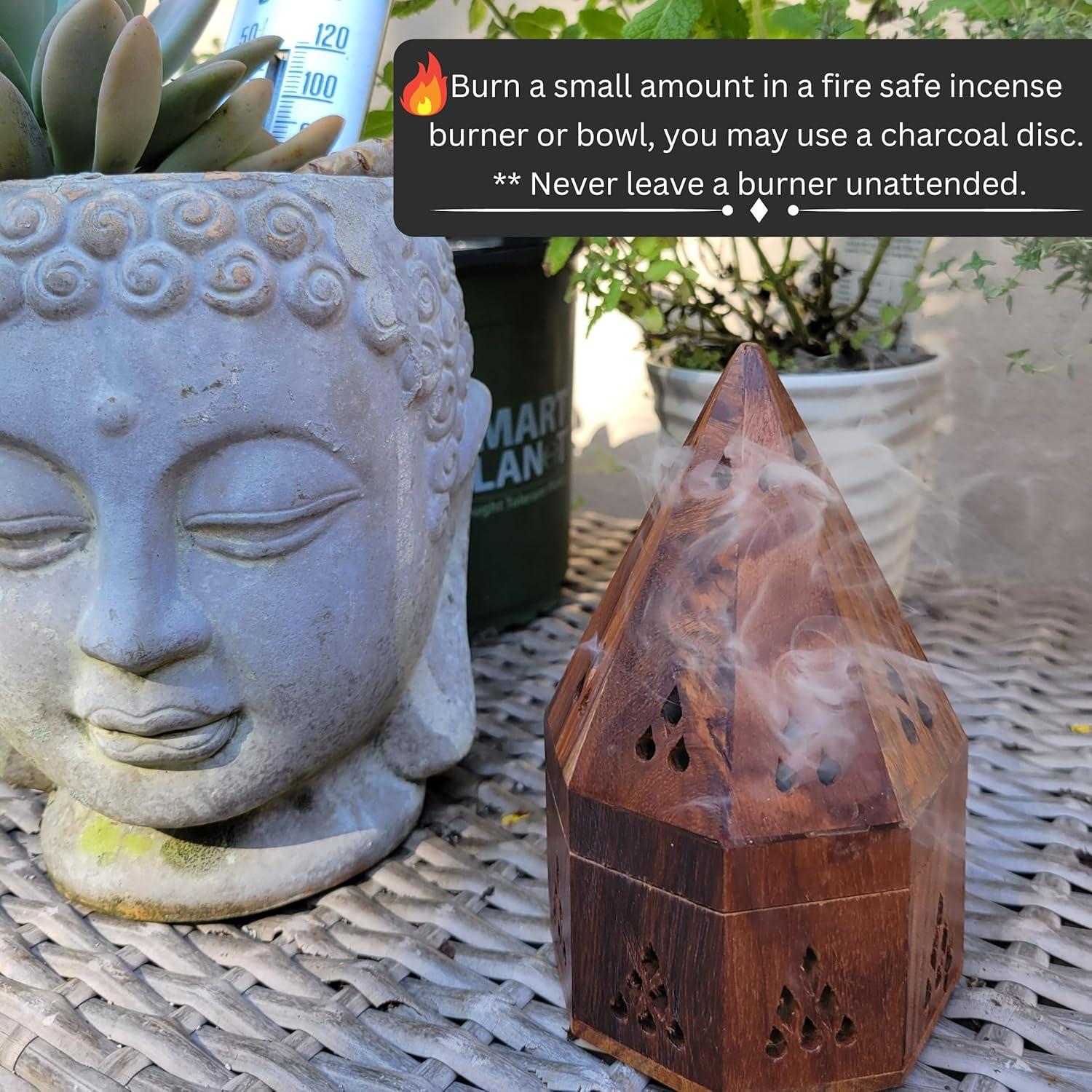 Kit de Incienso Espiritual Worldly Finds 113.4 g + Quemador