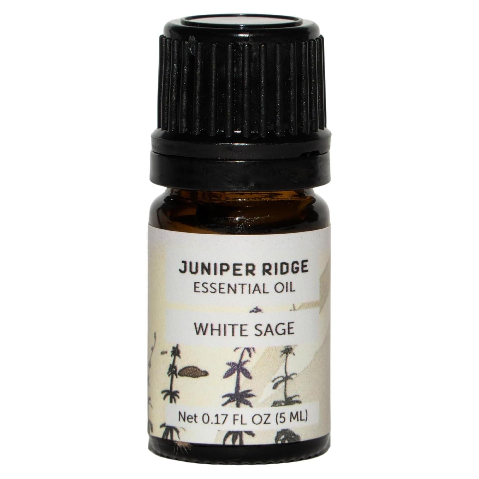 Aceite Esencial de Salvia Blanca Juniper Ridge 5ml - Fragancia Refrescante