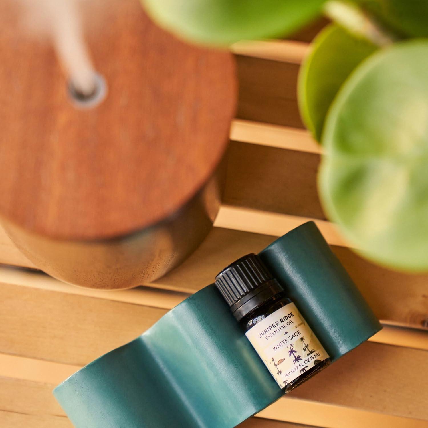 Aceite Esencial de Salvia Blanca Juniper Ridge 5ml - Fragancia Refrescante