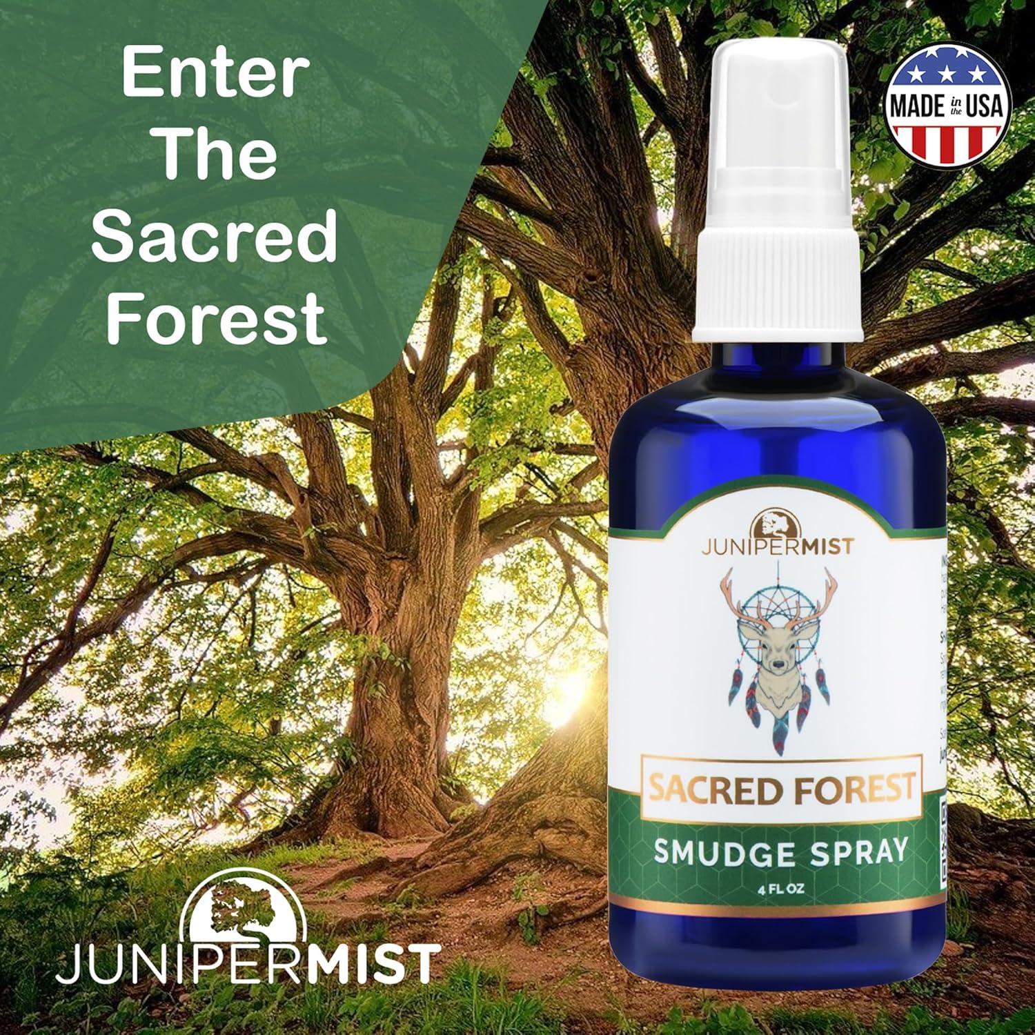 Spray Limpiador Energía Negativa JuniperMist 120ml Bosque Sagrado