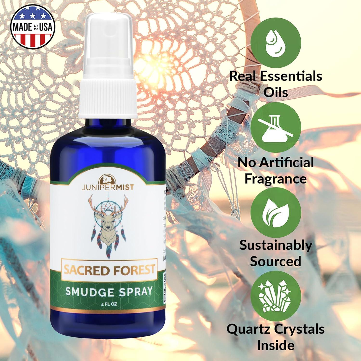 Spray Limpiador Energía Negativa JuniperMist 120ml Bosque Sagrado