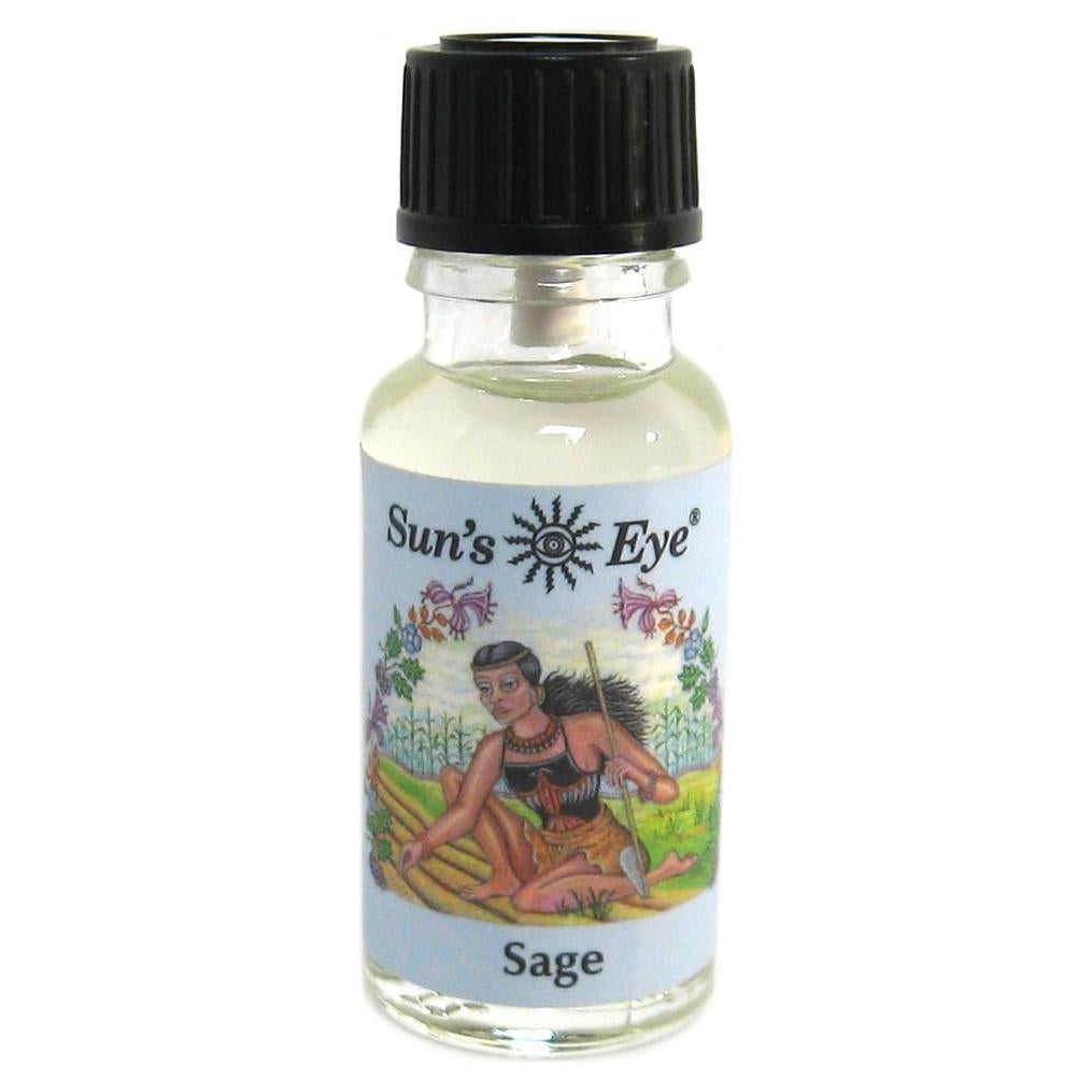 Aceite de Salvia Sun's Eye 15 ml - Fragancia Herbal Purificadora