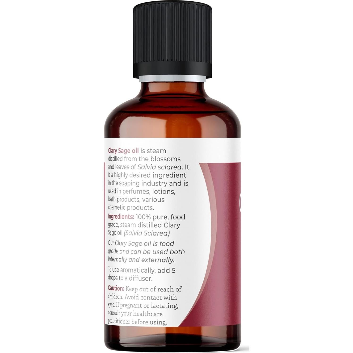 Aceite Esencial de Salvia Clary Viva Doria 100% Puro 118 mL