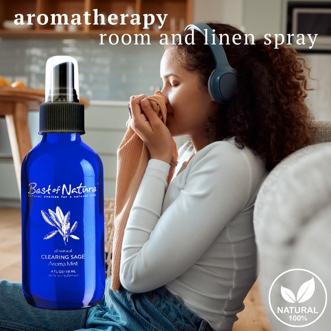 Spray Aromaterapia Salvia Limpiadora 100% Natural 250ml