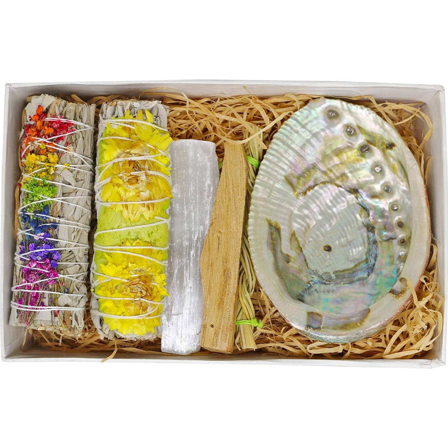 Kit de Humo Soul Sticks | 2 Varitas Salvia Floral + Palo Santo