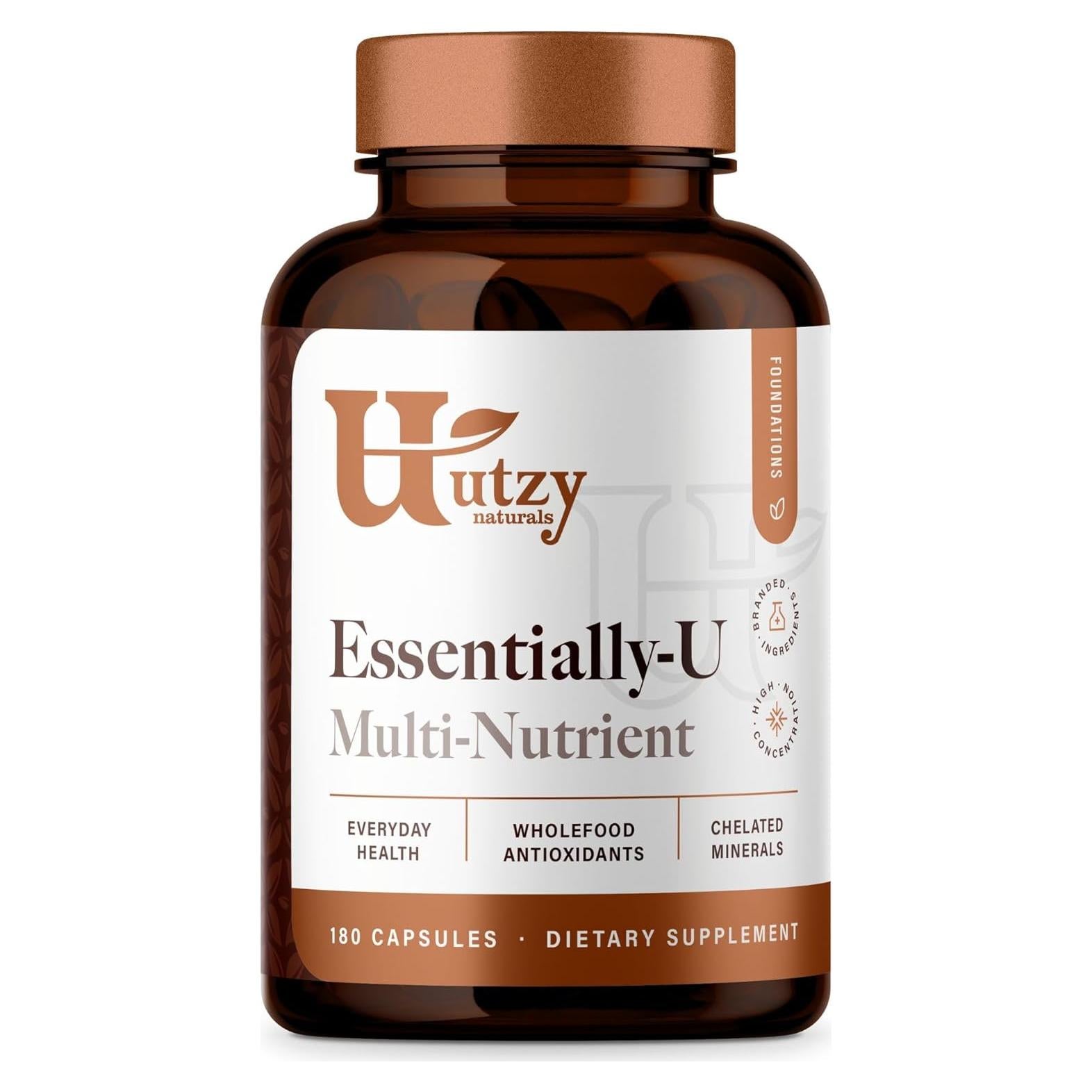 Multi-Nutriente Utzy Naturals 180 Cápsulas Antioxidantes
