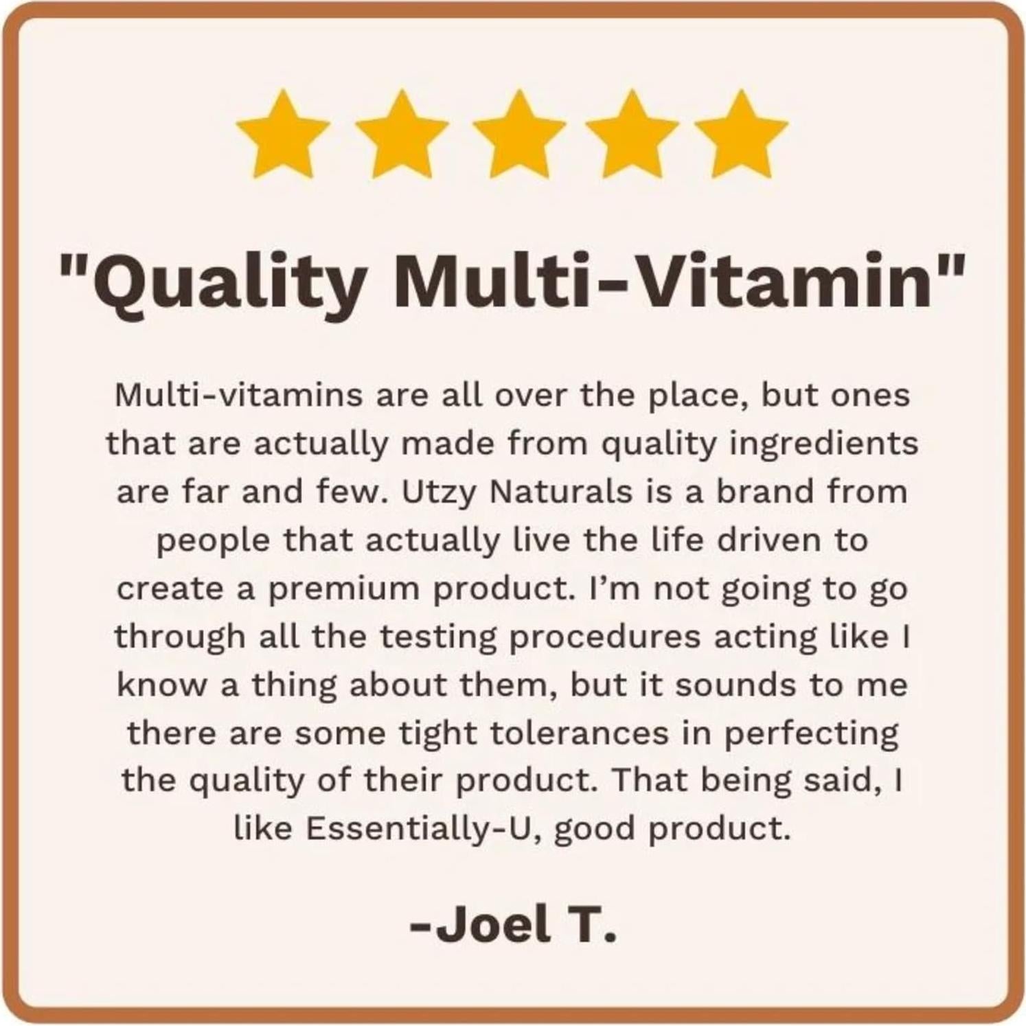 Multi-Nutriente Utzy Naturals 180 Cápsulas Antioxidantes