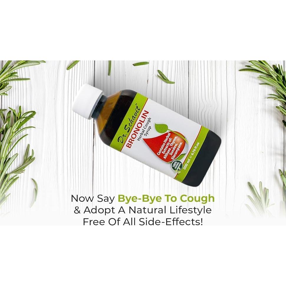 Jarabe Herbal para la Tos BRONOLIN 200ml - 100% Natural