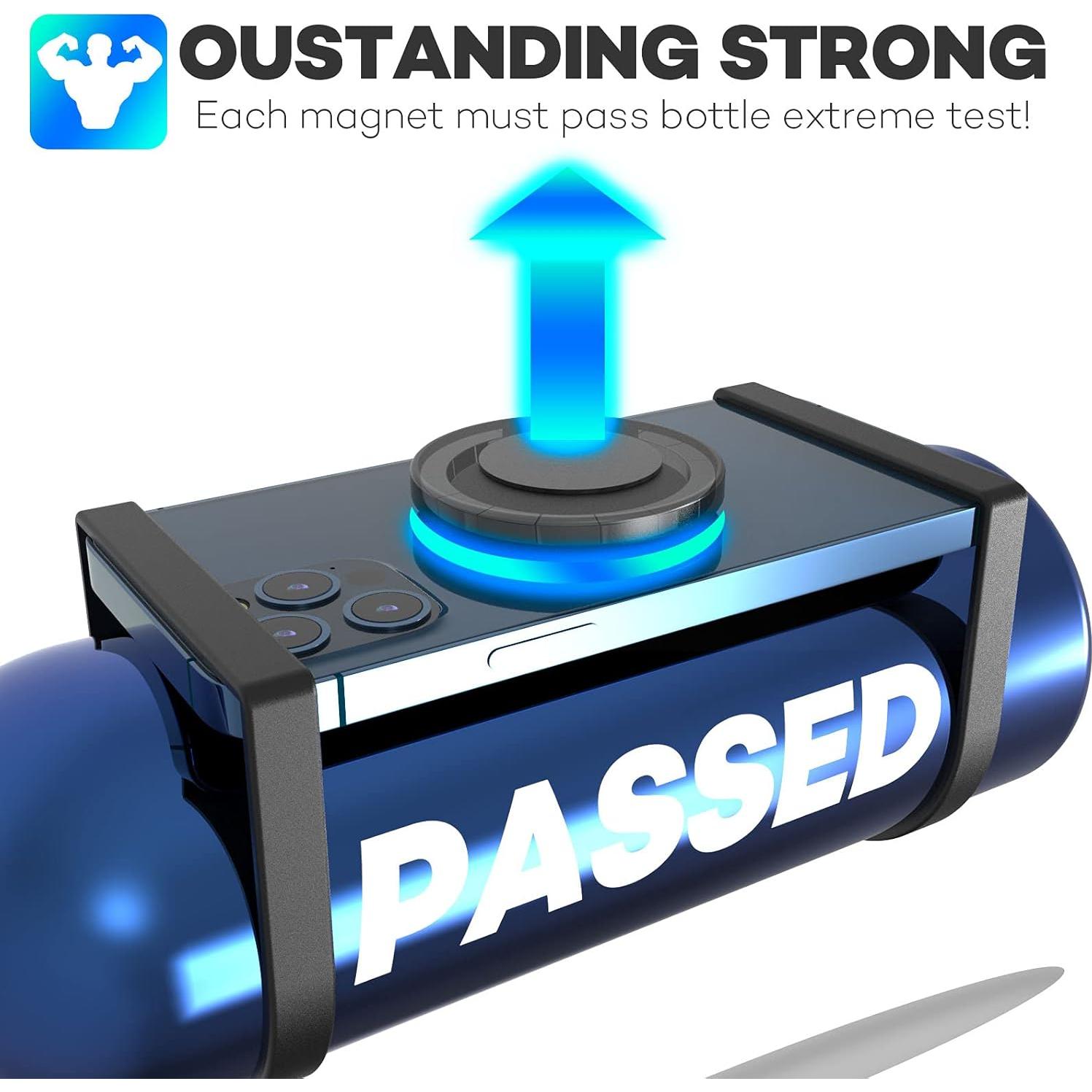 Soporte Magnético Quarble para Magsafe 16 15 14 13 12 Negro