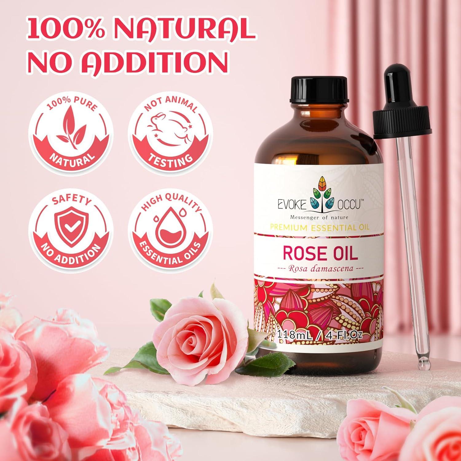 Aceite Esencial de Rosa y Tomillo Evoke Occu 118 ml