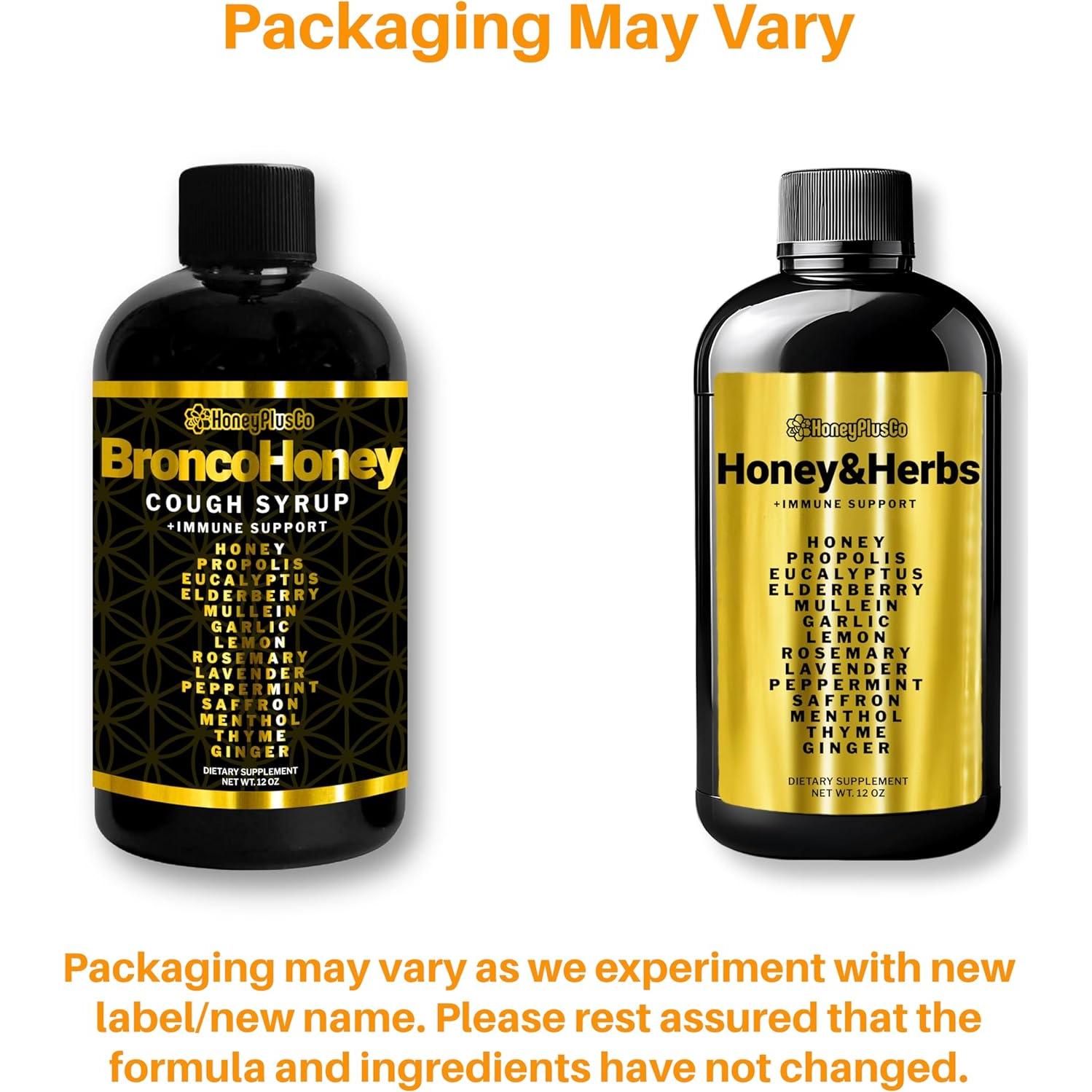 Miel y Hierbas HoneyPlusCo 340g - Alivio Tos y Resfriado