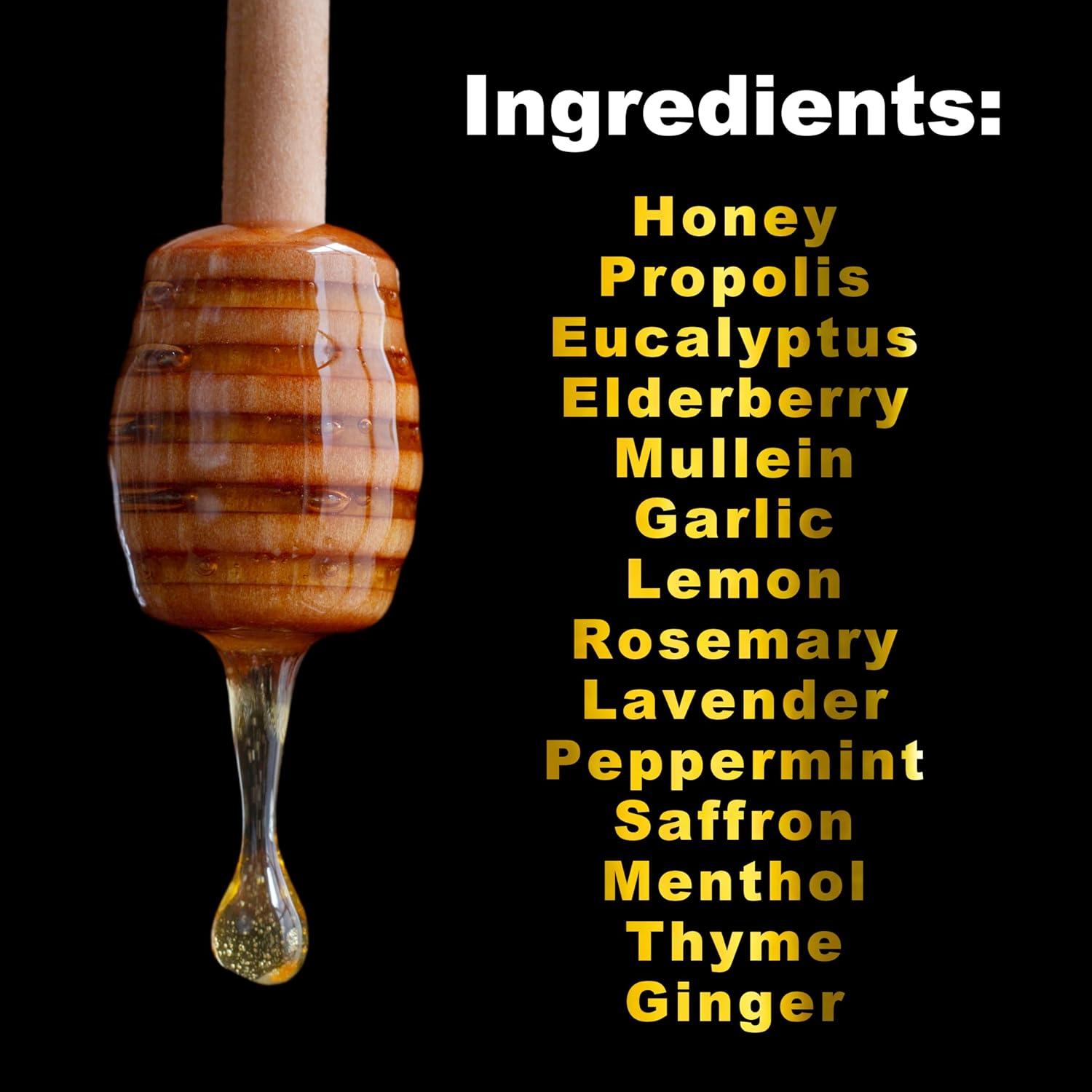 Miel y Hierbas HoneyPlusCo 340g - Alivio Tos y Resfriado