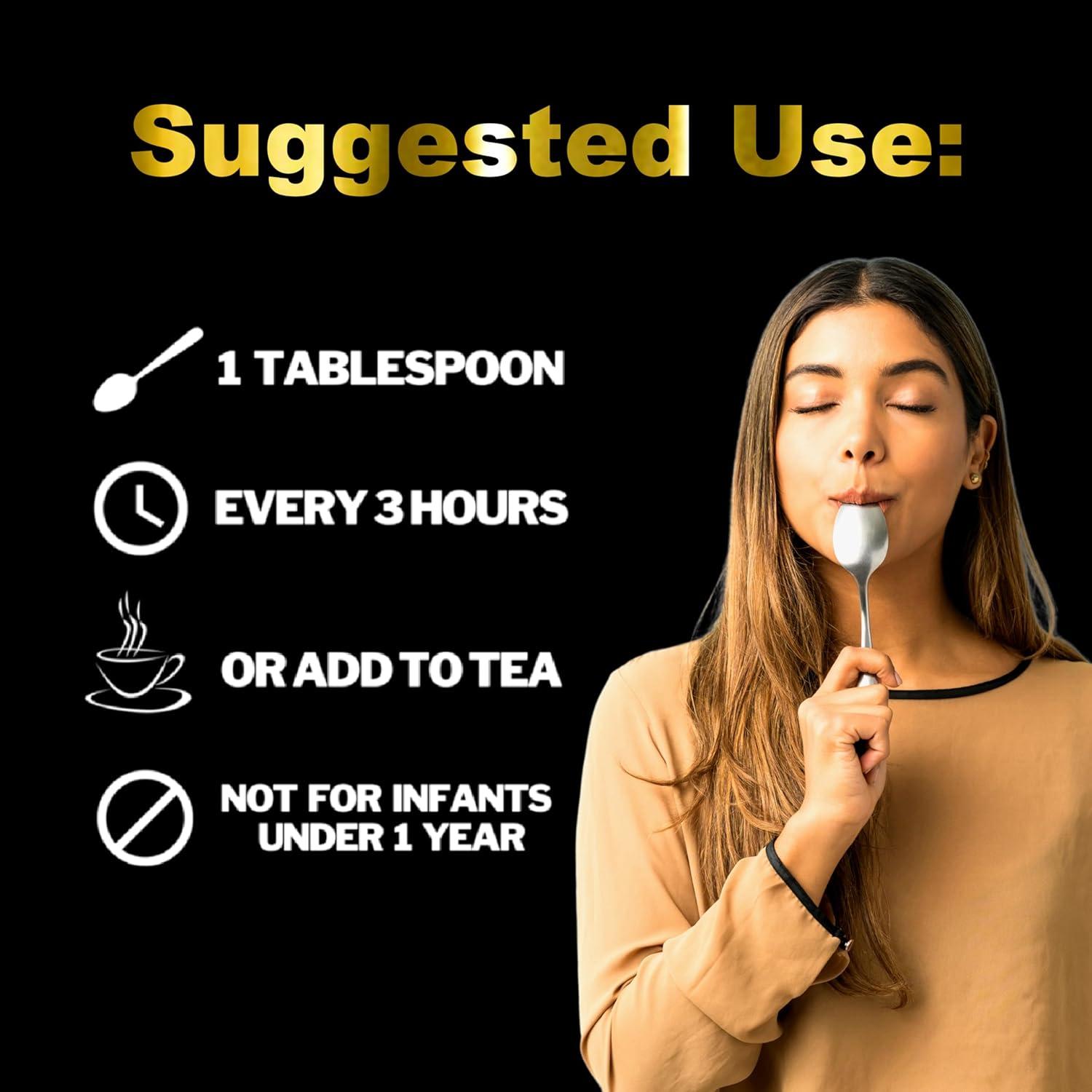 Miel y Hierbas HoneyPlusCo 340g - Alivio Tos y Resfriado