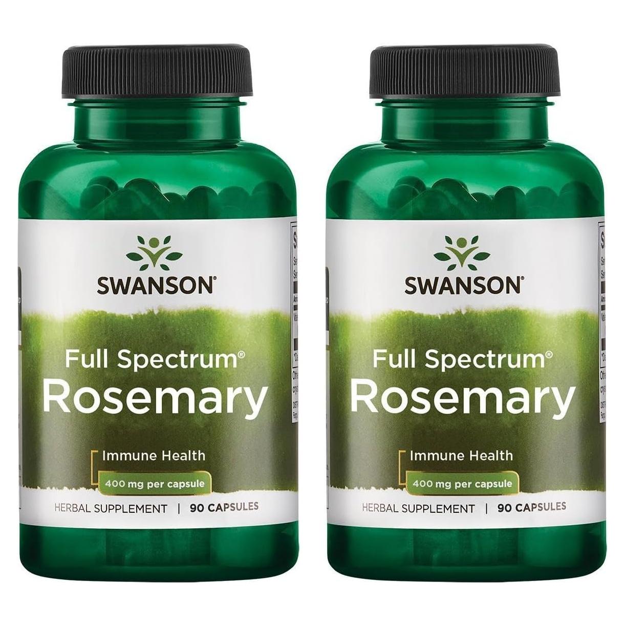 Suplemento Herbal Swanson Romero 180 Cápsulas 400mg