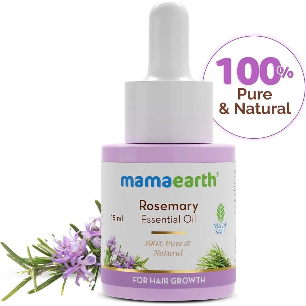 Aceite Esencial de Romero Mamaearth 15 ml - Crecimiento Cabello