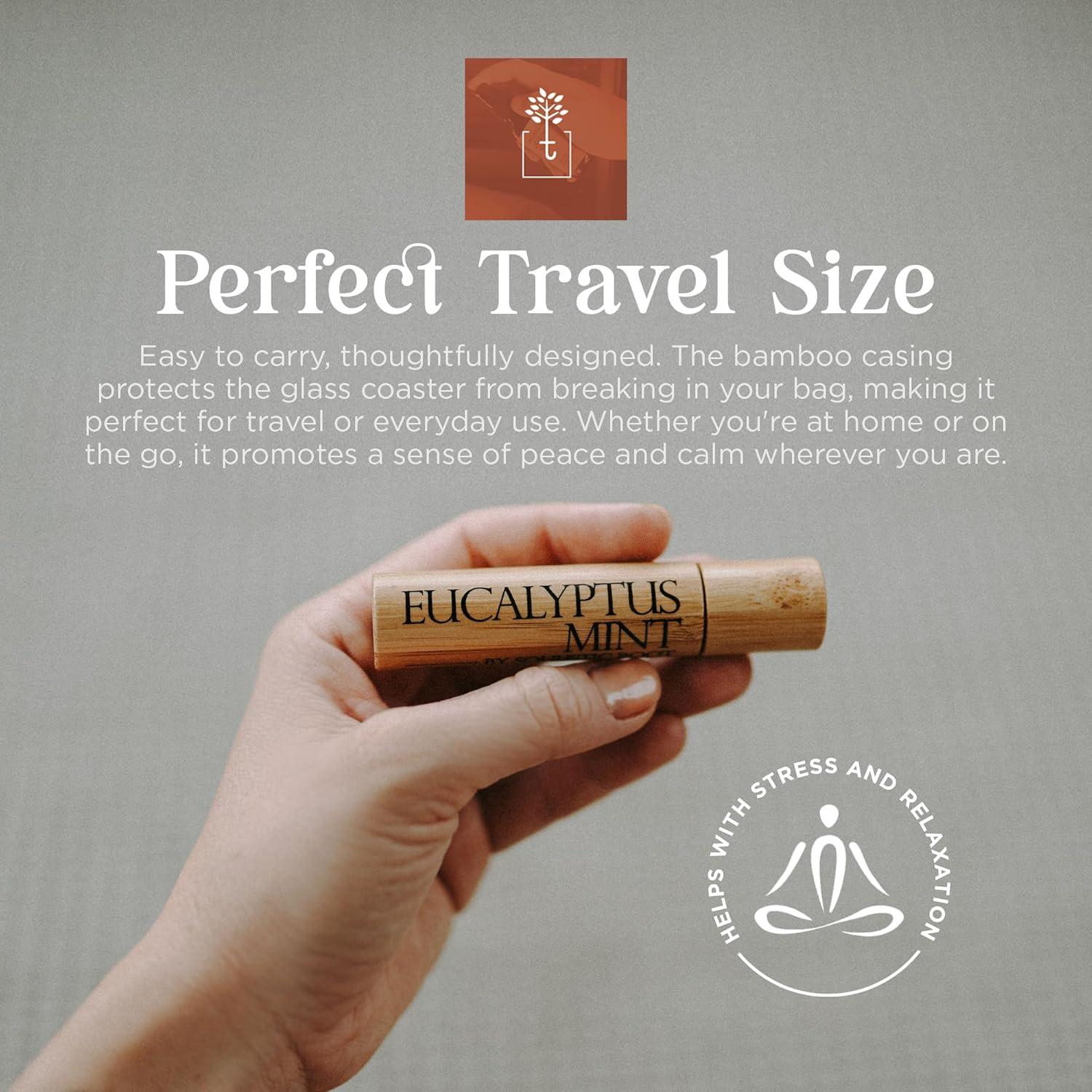 Aceite Esencial Roll-On Eucalipto y Menta Soulistic Root 10ml x2