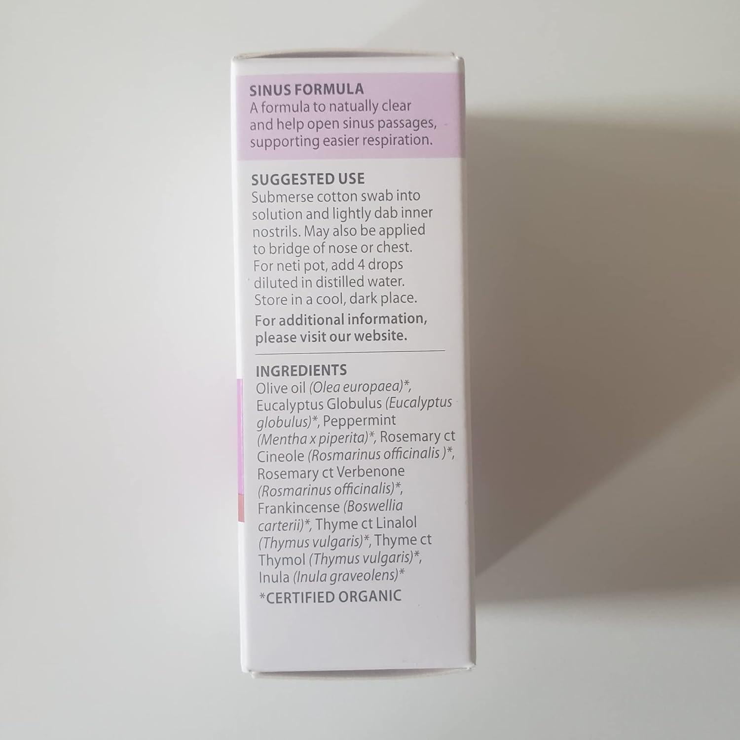 Aceite Esencial Fórmula Sinus Pranarom 5ml - Orgánico y Puro