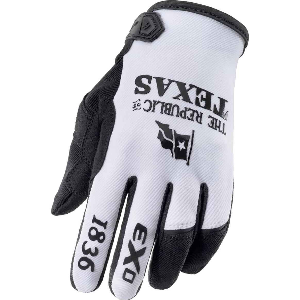Guantes Moto-Flex ScorpionEXO XX-Grande Blanco/Negro