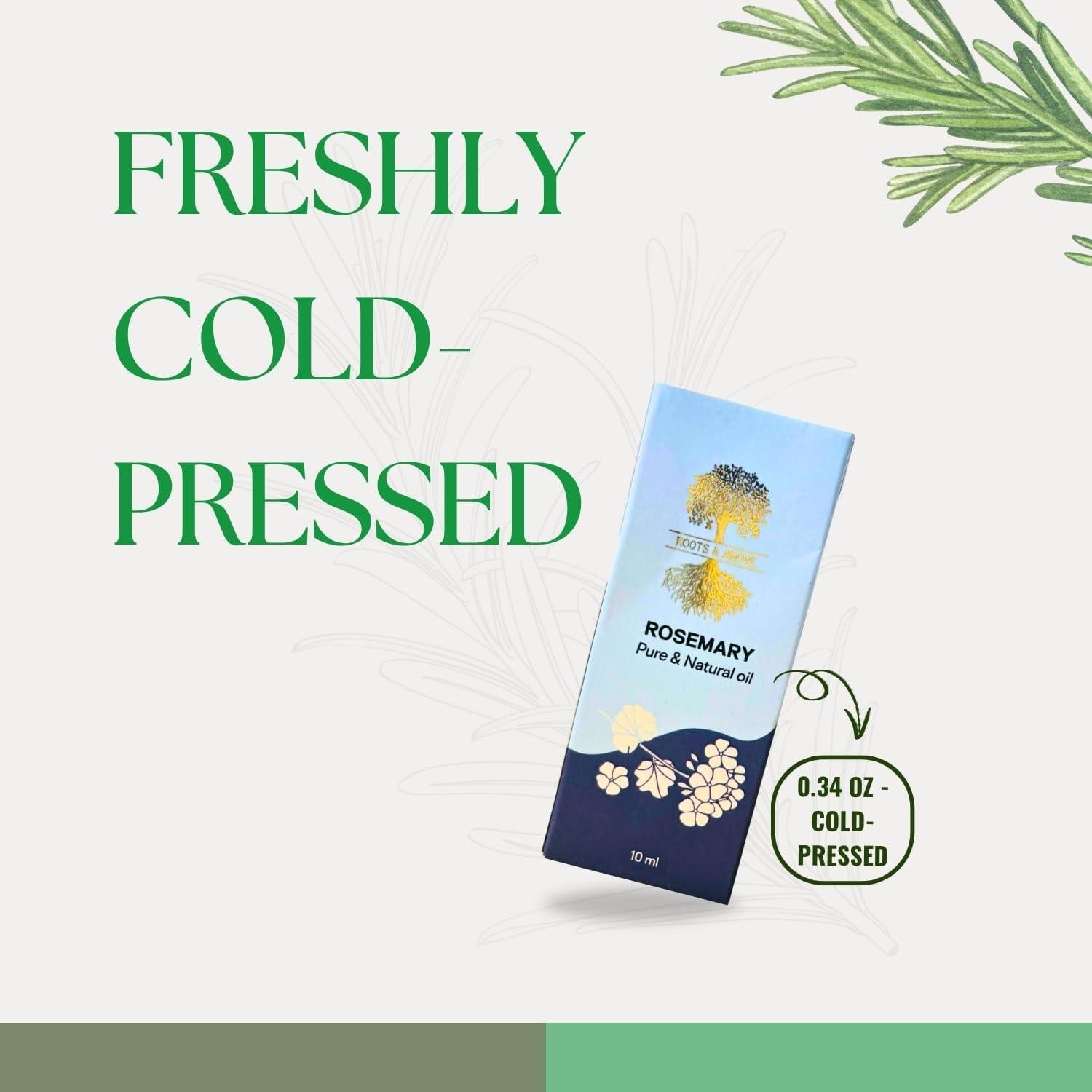 Aceite Esencial de Romero Roots & Above 10 ml Puro Natural