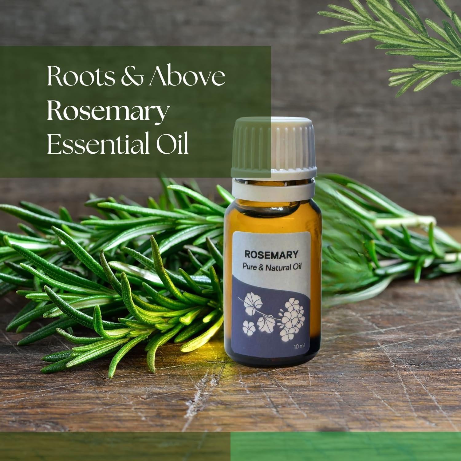 Aceite Esencial de Romero Roots & Above 10 ml Puro Natural