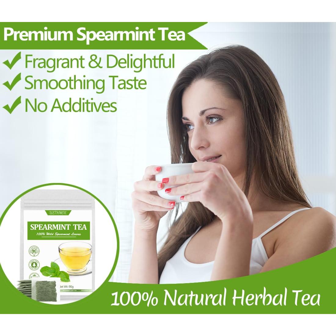 Té de Hierbabuena YILINSHA 60 Bolsas 100% Natural Sin Cafeína