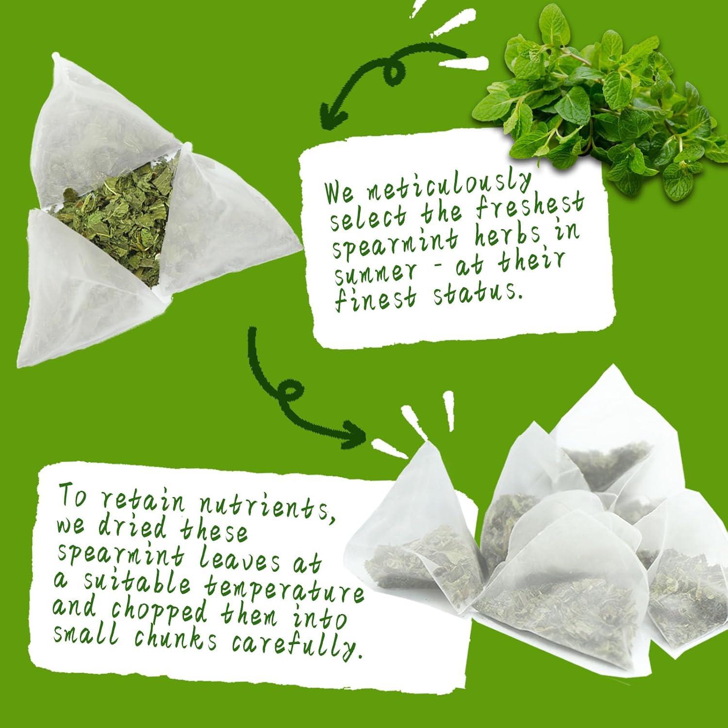 Té de Menta Verde Jarteela 60 Bolsas 1.5g - Herbal Natural