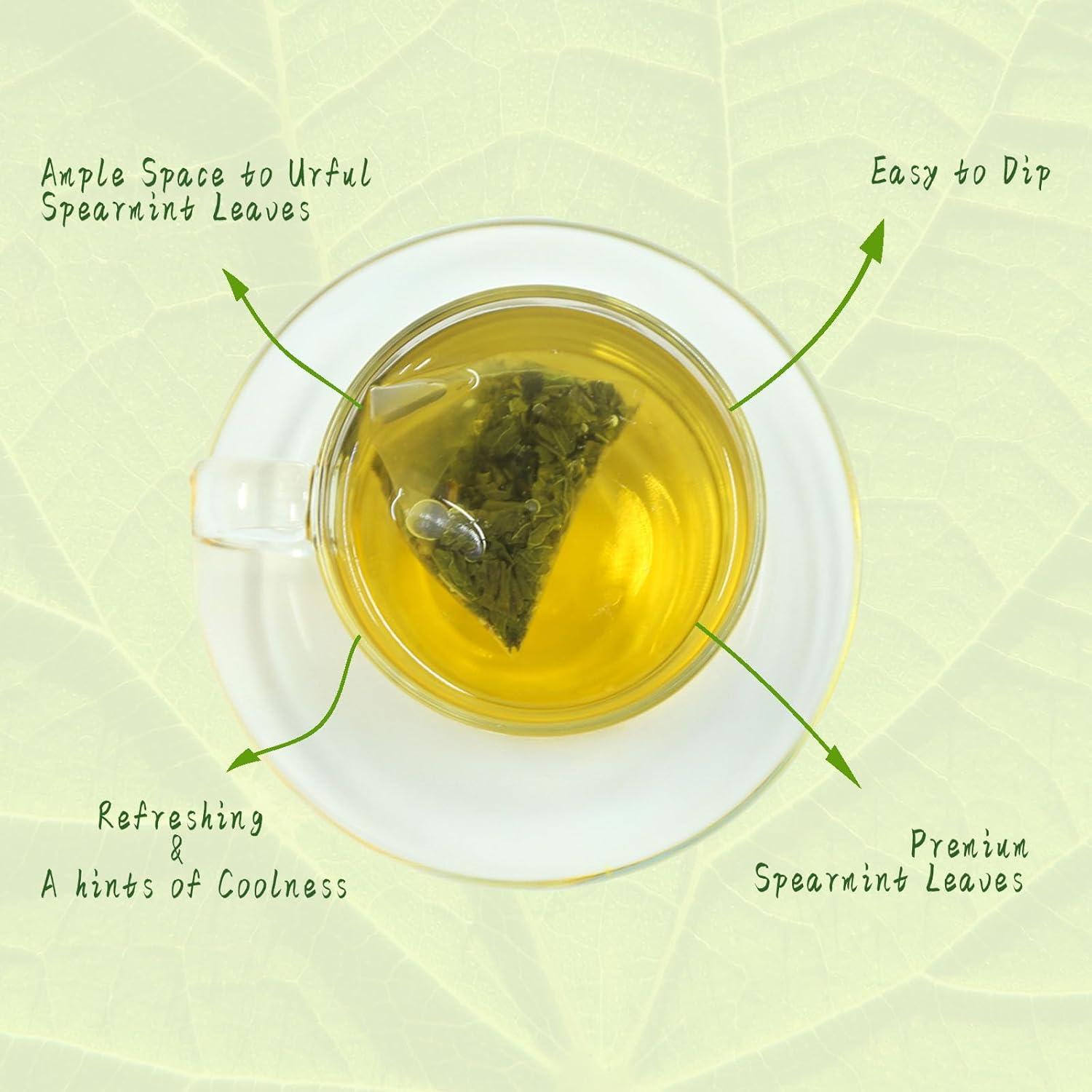 Té de Menta Verde Jarteela 60 Bolsas 1.5g - Herbal Natural