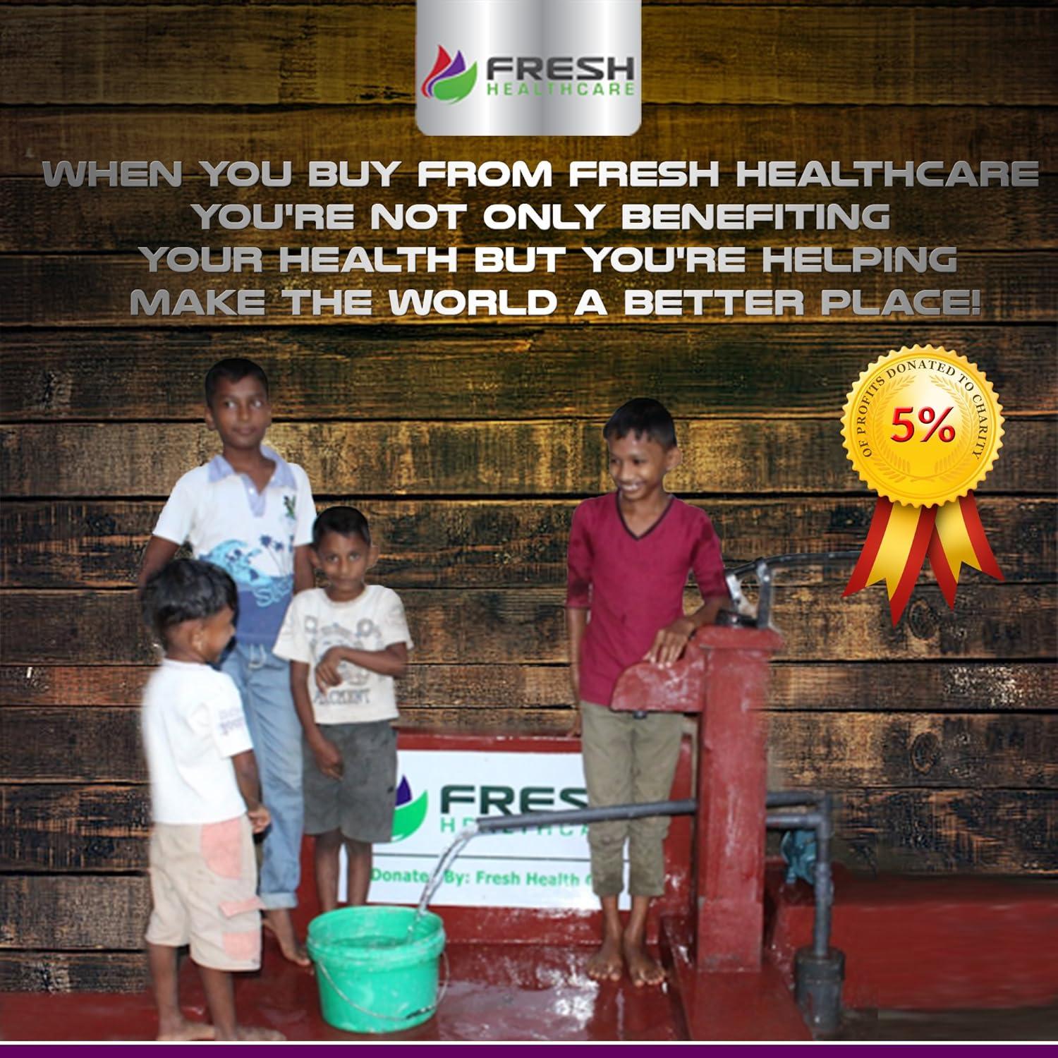 Cápsulas de Moringa Oleifera Fresco Cuidado 180 Unidades