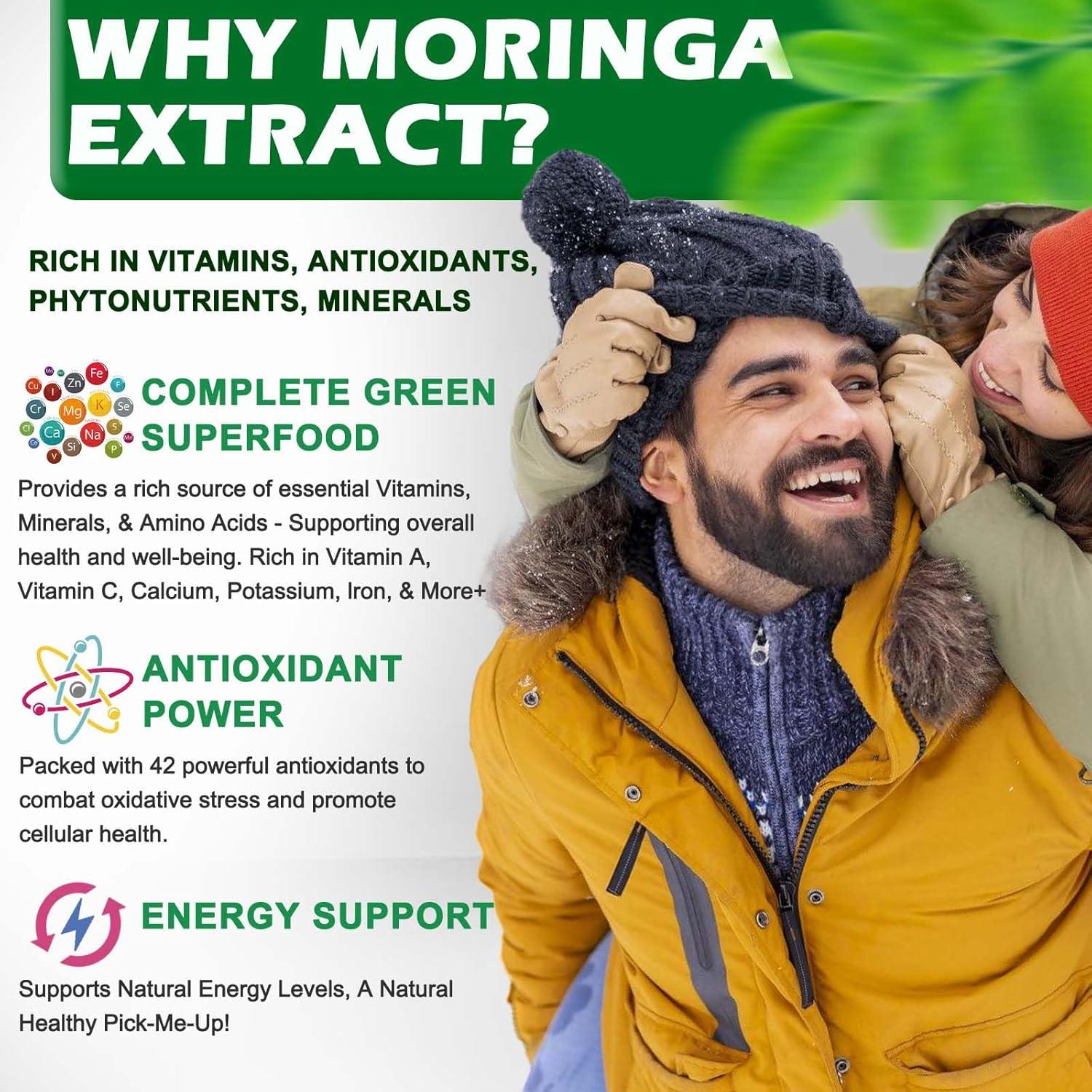 Gotas Líquidas de Moringa Orgánica Vita Letuo 30 Porciones