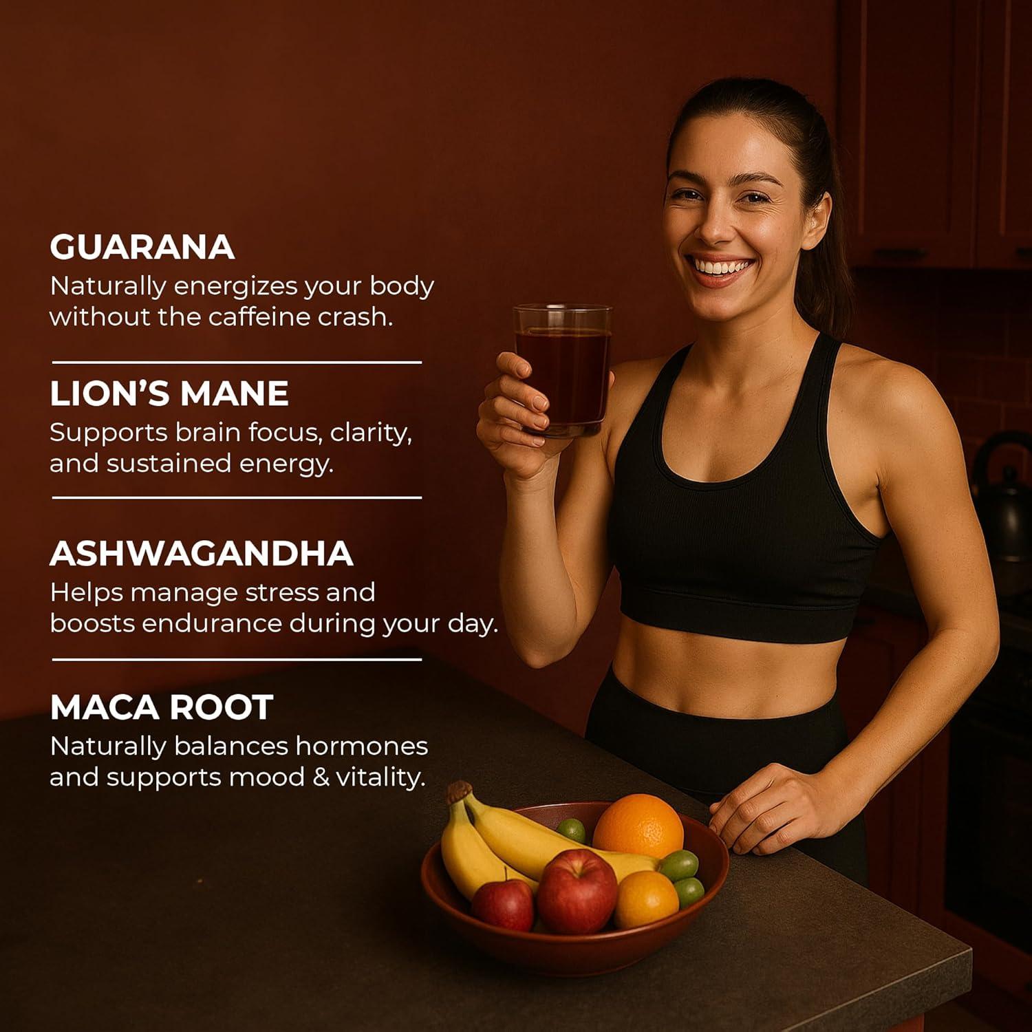 Polvo Energizante Natural Guaraná 1000mg BloomBoost 119g