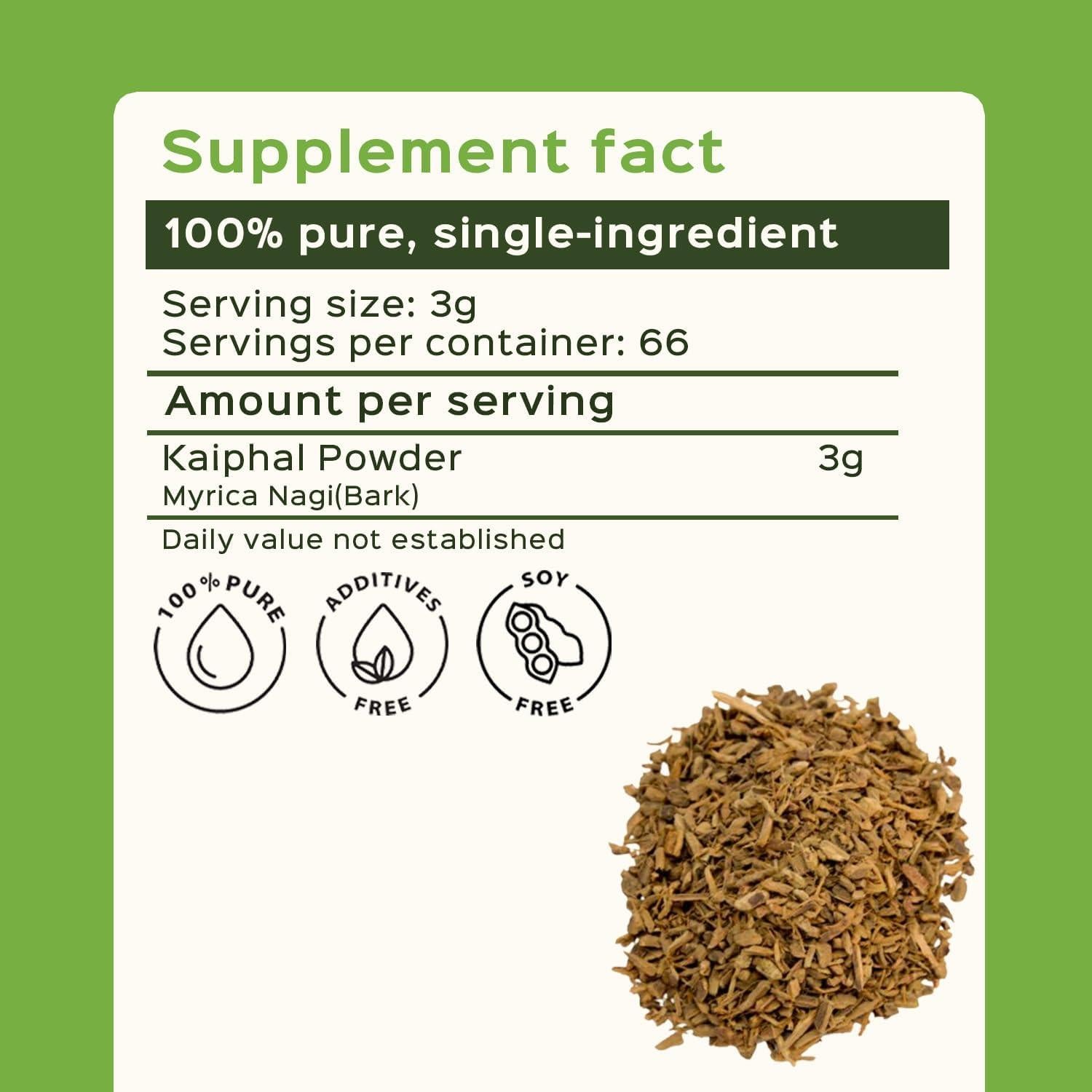 Polvo de Bayberry Bixa Botanical 200g | Suplemento Herbal Vegano