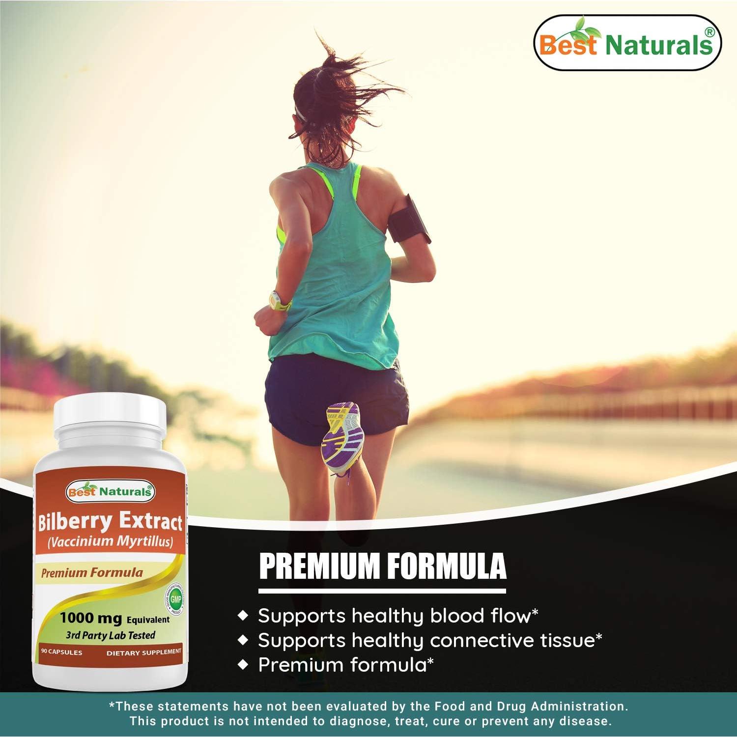 Suplemento Arándano 1000 mg Mejores Naturales 270 Cápsulas