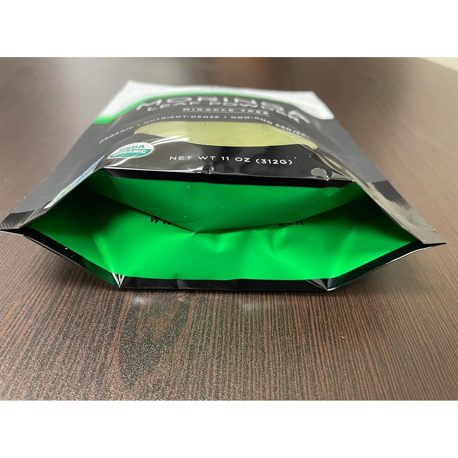 Polvo de Moringa Orgánico Terrasoul Superfoods 311 g - Antioxidantes