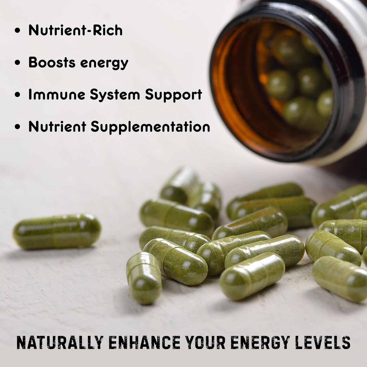 Cápsulas de Moringa Orgánica 120 Cápsulas 1000mg - Hebhac Herbs