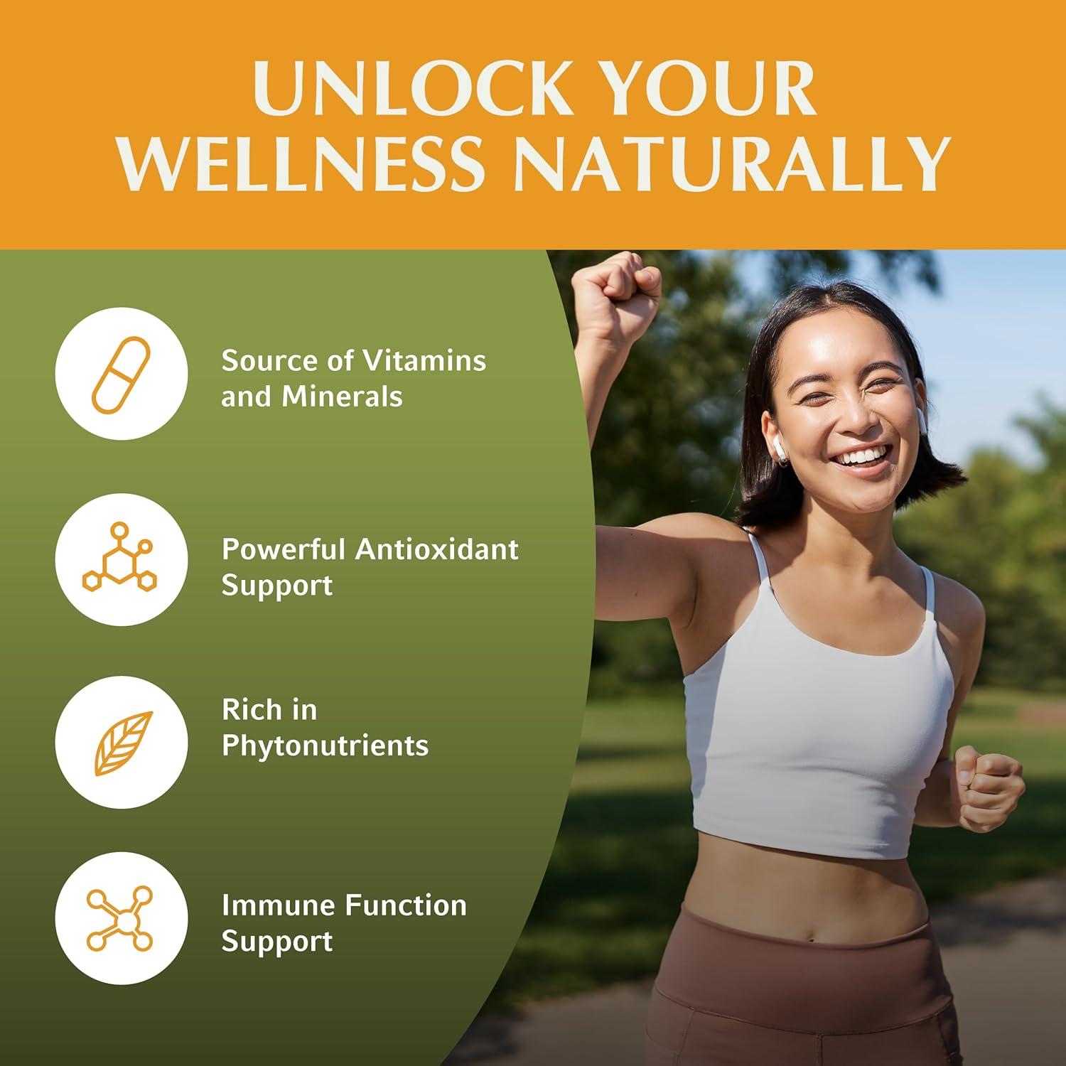 Jiva Botanicals Moringa Leaves Extract Capsules - Made from Moringa Leaf Powder and Oleifera Supplement for Immune and Normal Joint Support - 90 Capsules (Pack of 1)