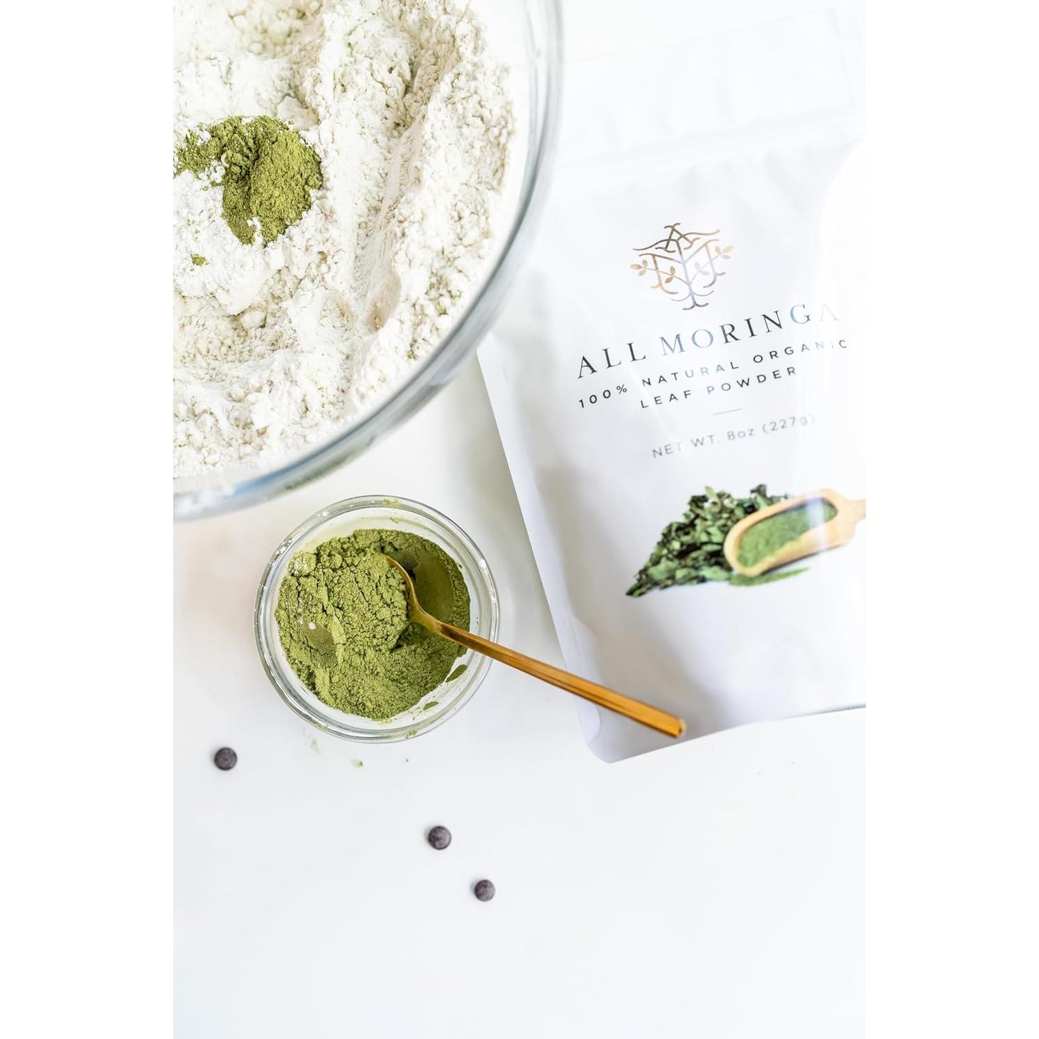 Polvo de Moringa Orgánica Urbani 240g - Superfood Nutritivo