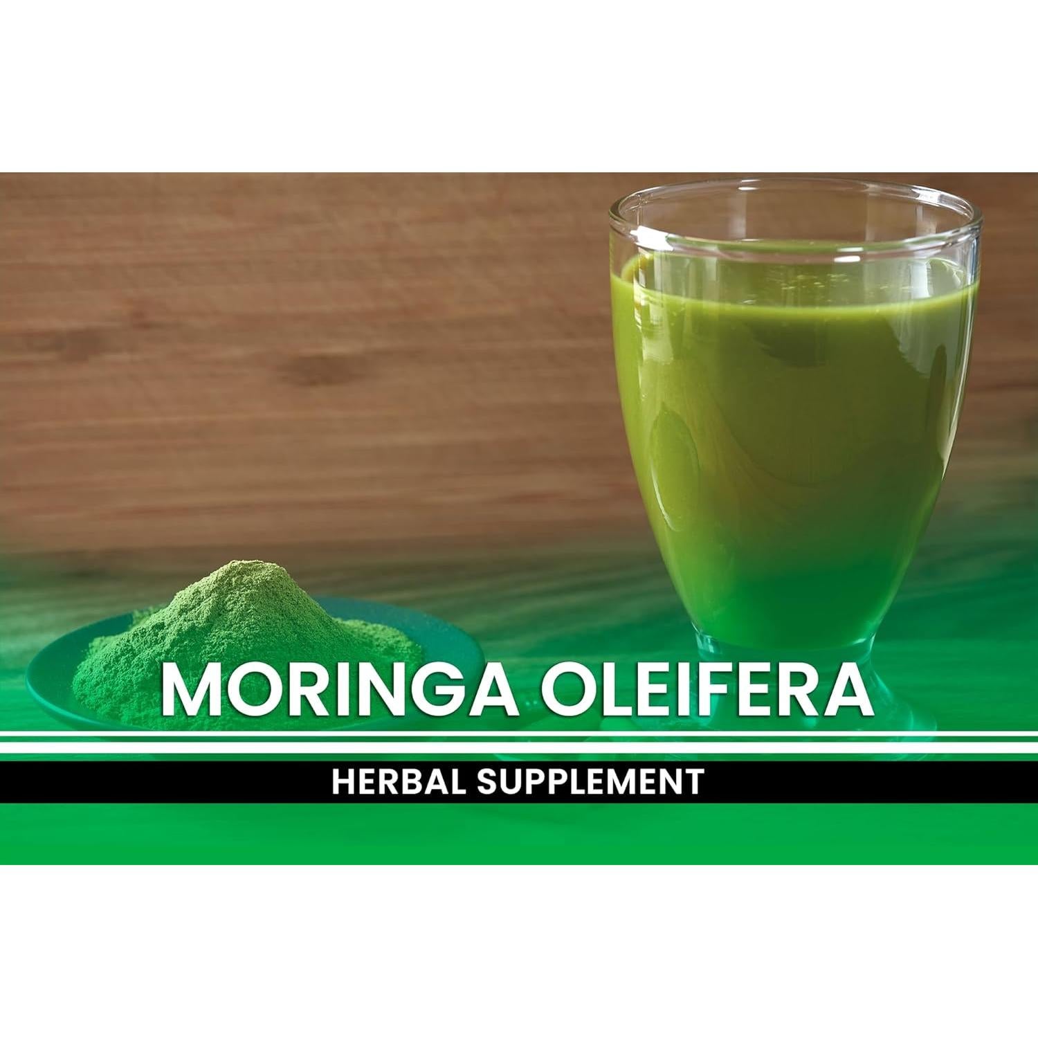 Cápsulas de Moringa 365 Unidades Ingredientes Originales Puros