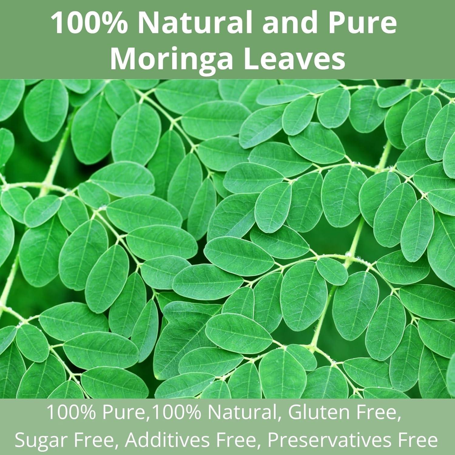 60 Bolsitas de Té de Moringa Natural VitalForest - Sin Cafeína