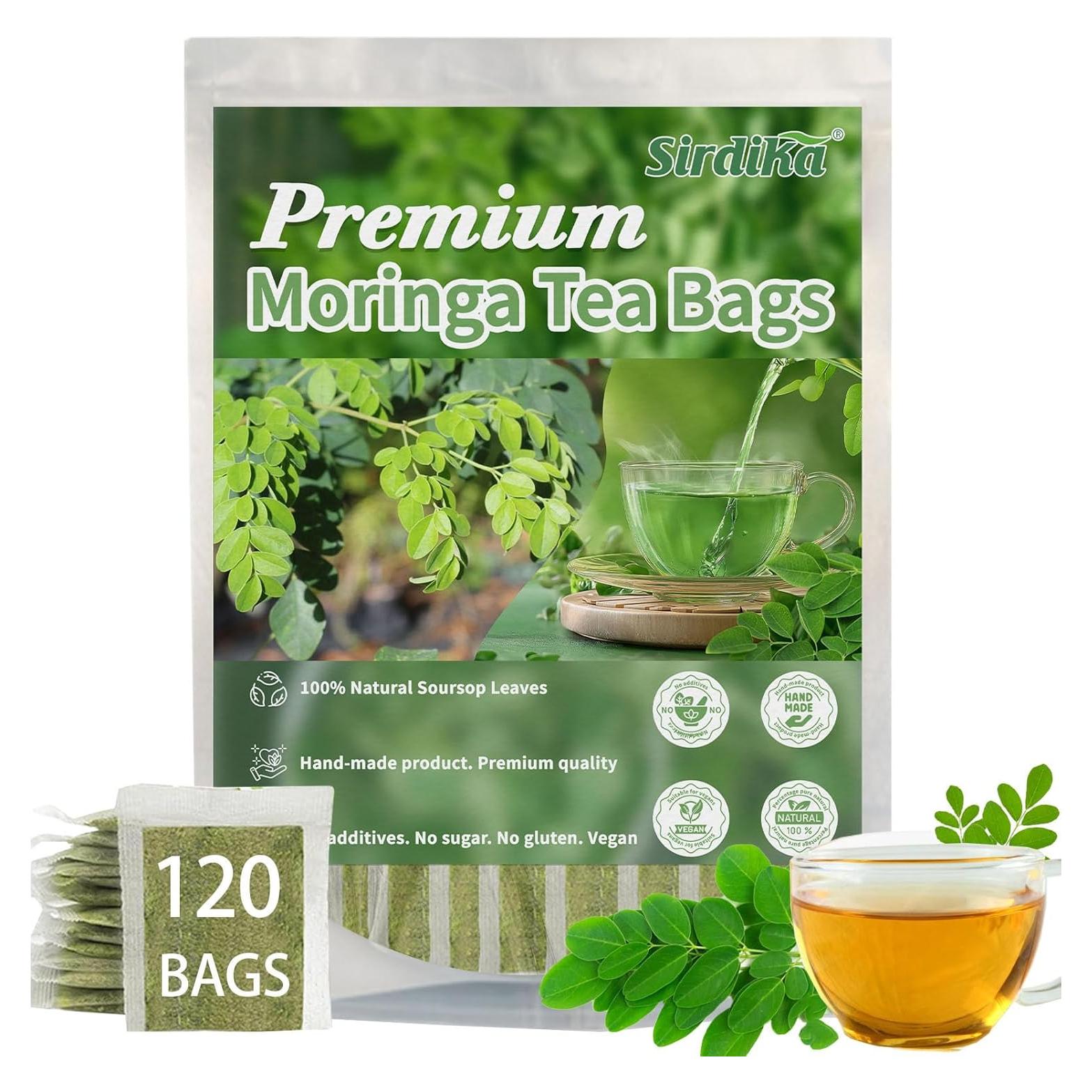 Té de Moringa Premium XICOFISS 120 Bolsitas 100% Natural