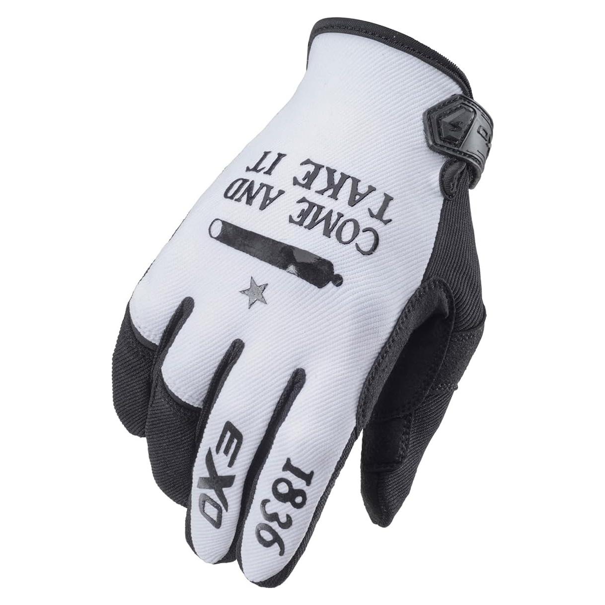 Guantes Moto-Flex ScorpionEXO X-Large Blanco/Negro