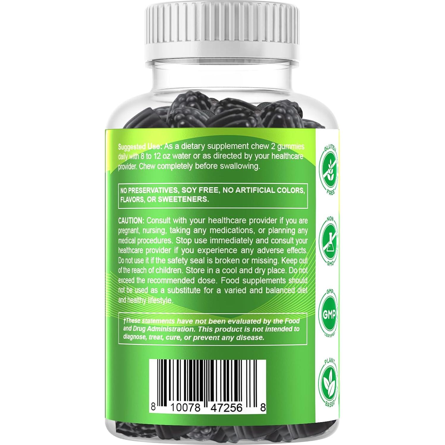 Gomitas de Moringa Sin Azúcar Vitamatic 60 Unidades 10000 mg