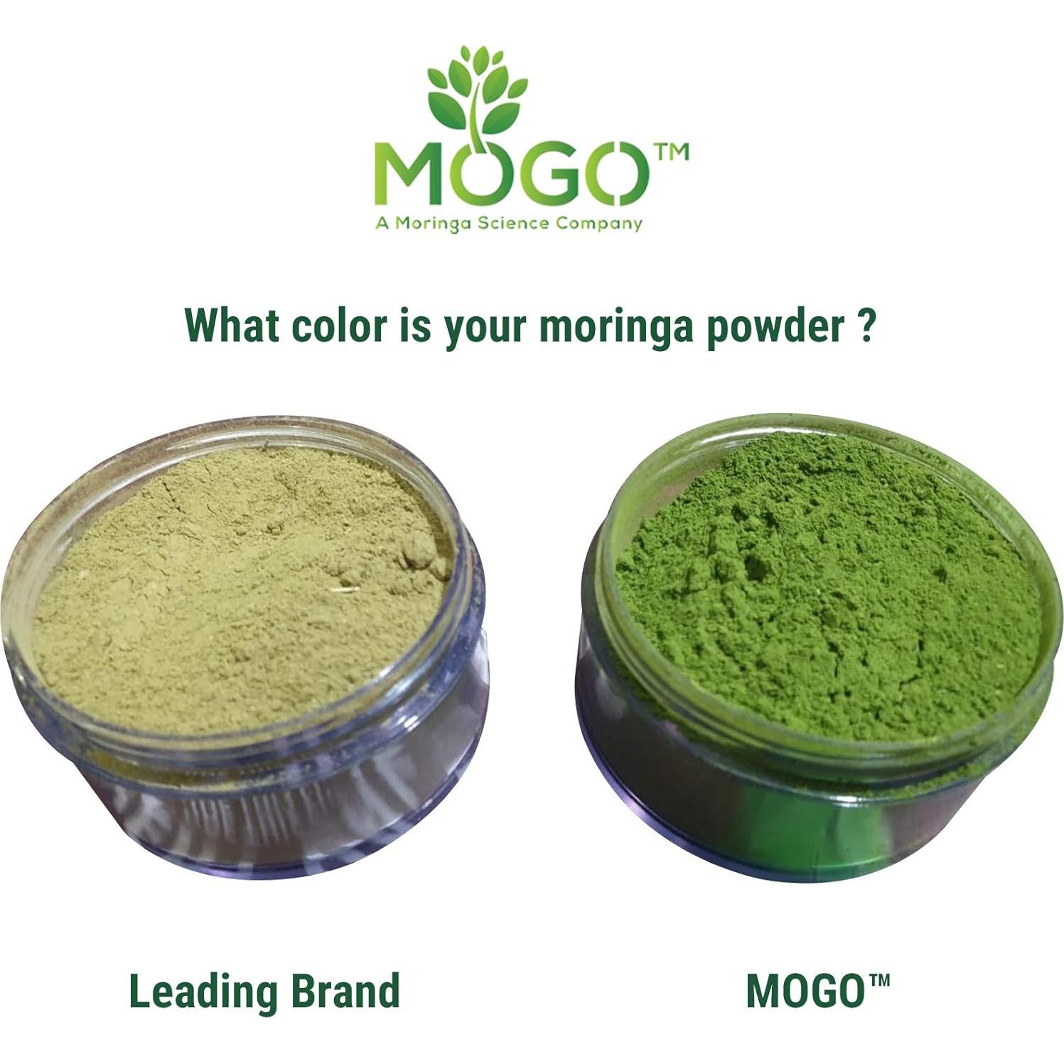 Polvo de Moringa Orgánico MOGO 0.45 kg - Superalimento Verde