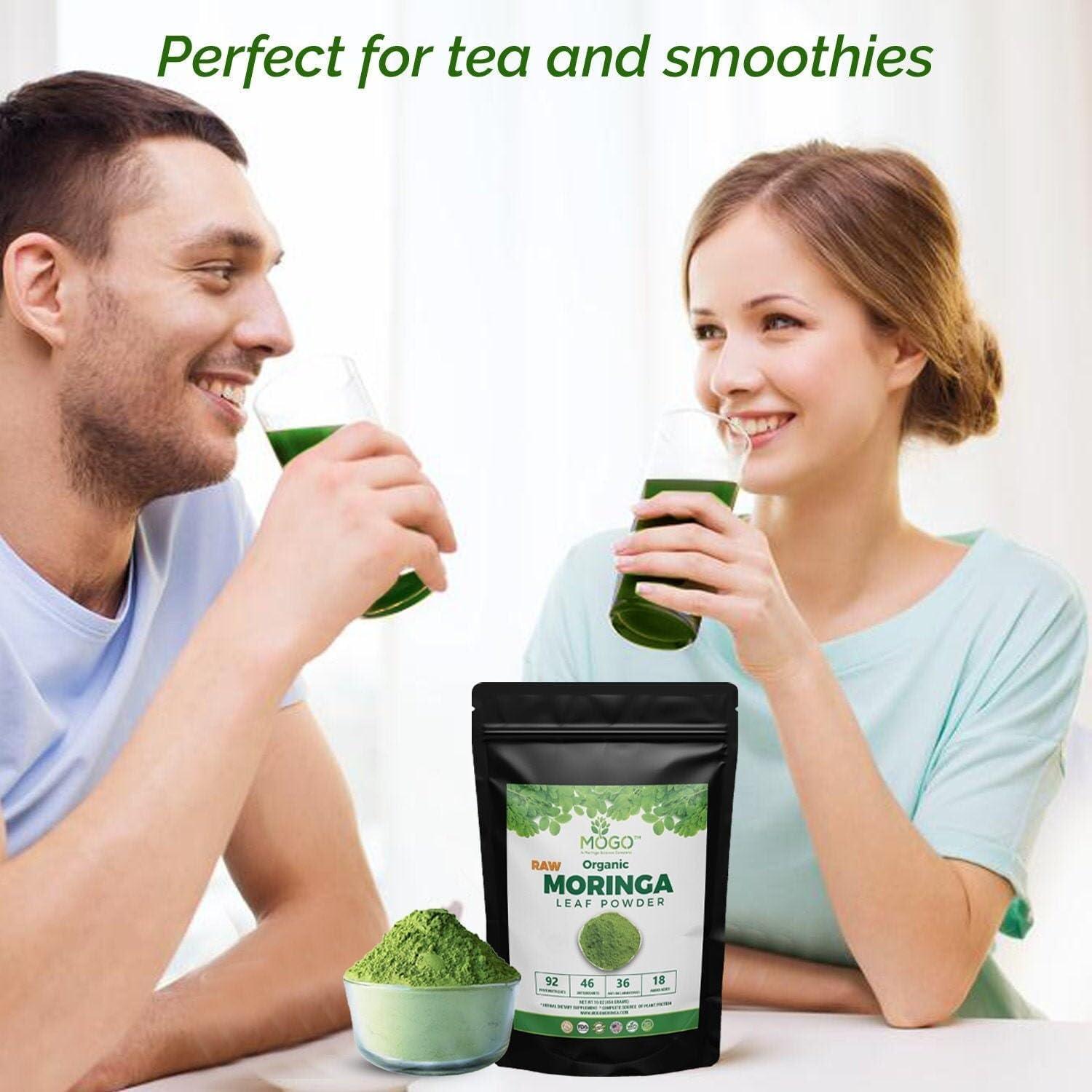 Polvo de Moringa Orgánico MOGO 0.45 kg - Superalimento Verde