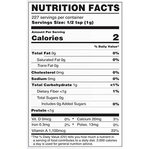 Polvo de Hoja de Moringa Orgánica Cherie Sweet Heart 227g