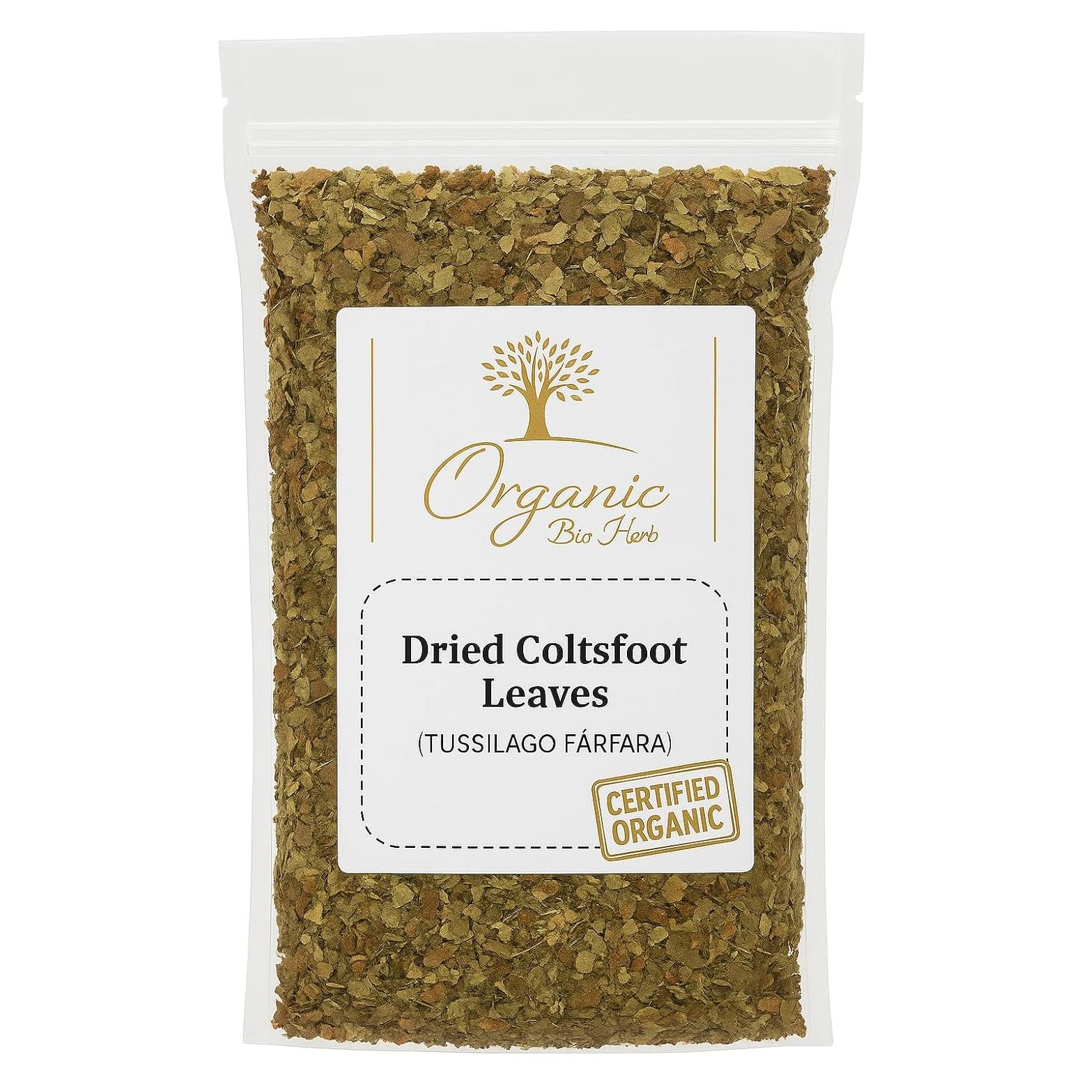 Hojas Secas de Coltsfoot Orgánico 56.7 g - Té Herbal Natural