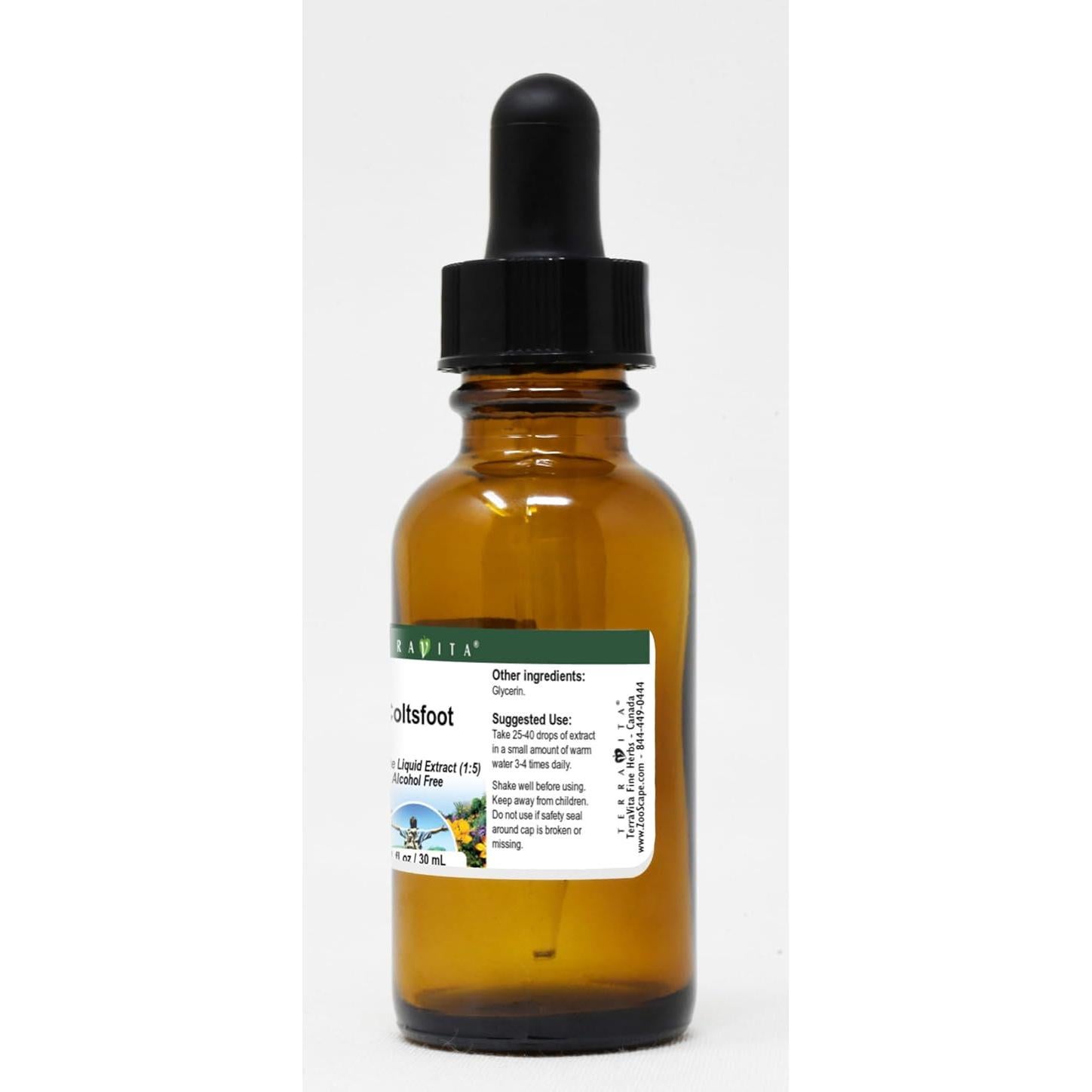 Extracto Líquido de Glicerina Coltsfoot TerraVita 29.57 ml