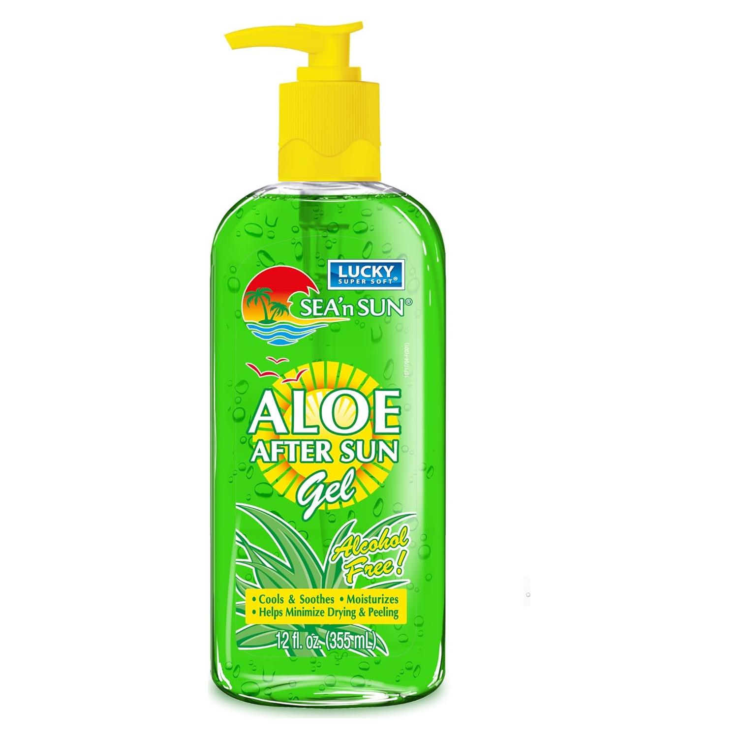 Gel After Sun Aloe Vera Suave Lucky 340g Refrescante