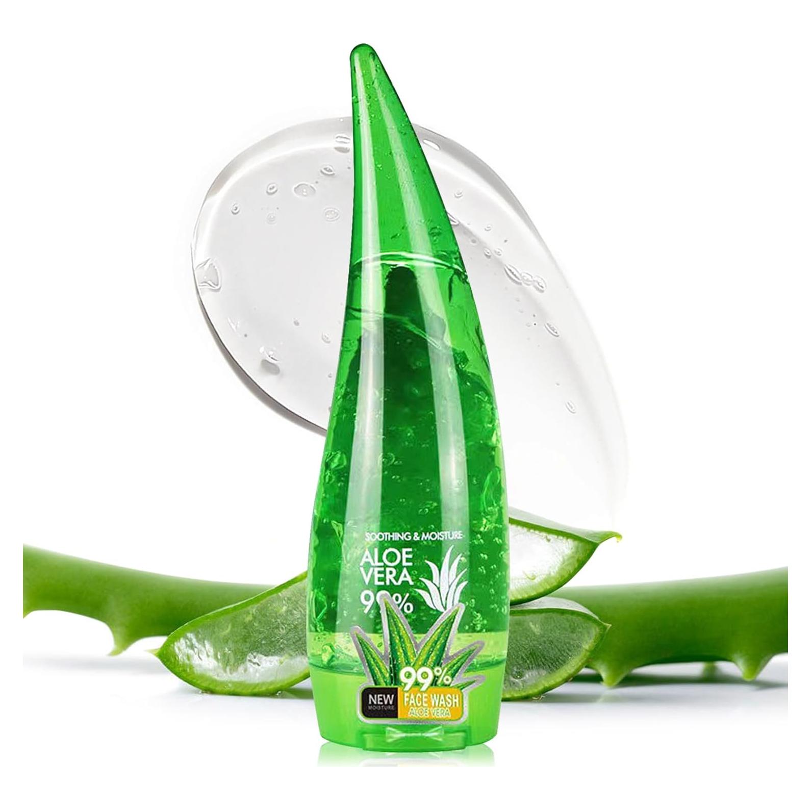 Gel de Aloe Vera Orgánico 99% WENJLYJ 260ml Hidratante Piel