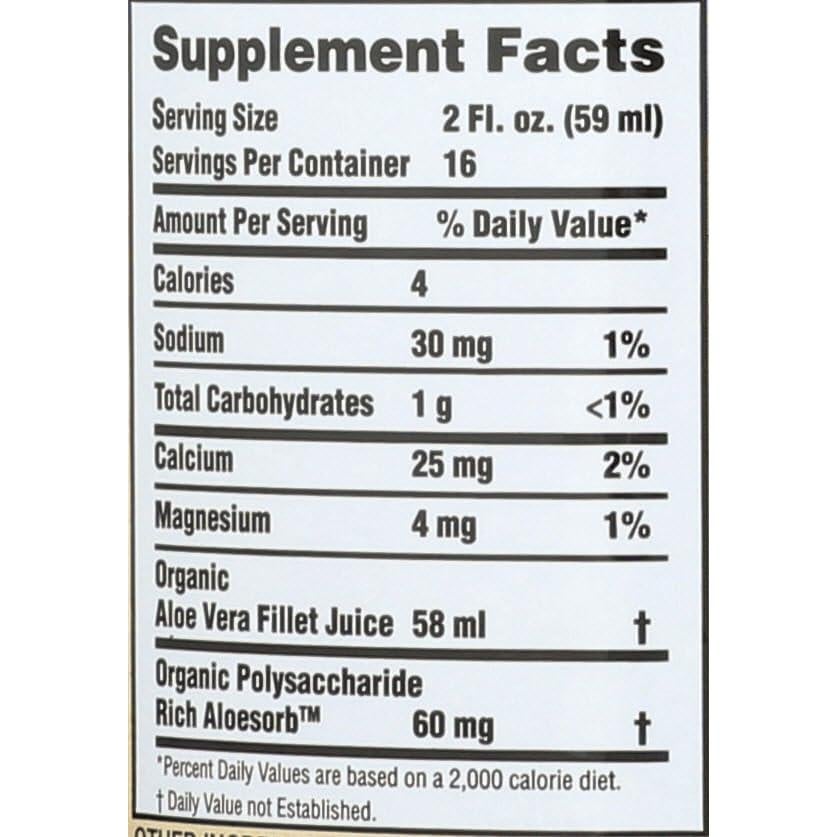 Gel de Aloe Vera Orgánico Lirio del Desierto 946 ml