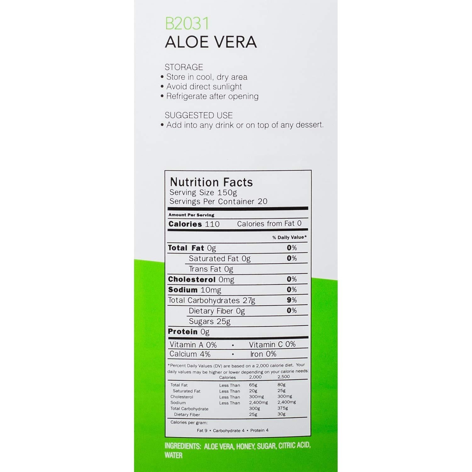 Gelatina de Aloe Vera Tea Zone 3 kg - Sabor Natural